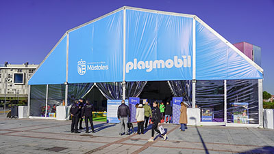 destacada El Belén Gigante de Playmobil en Móstoles abre hoy sus puertas
