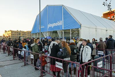 destacada El Belén Gigante de Playmobil de Móstoles recibió cerca de 100.000 visitantes