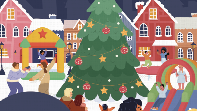 destacada Poblado navideño