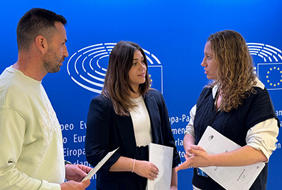 destacada Reunión en el Parlamento Europeo