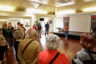 Los mayores de Móstoles exponen sus pinturas en el Museo de la Ciudad (2)