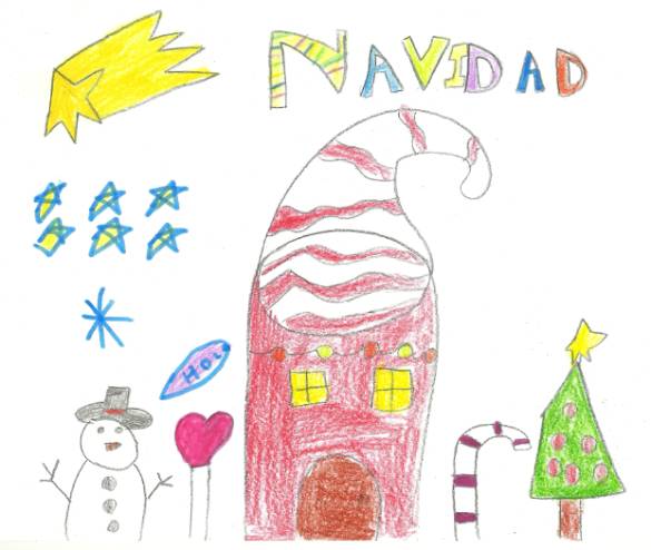 Eva Díaz de 6 años