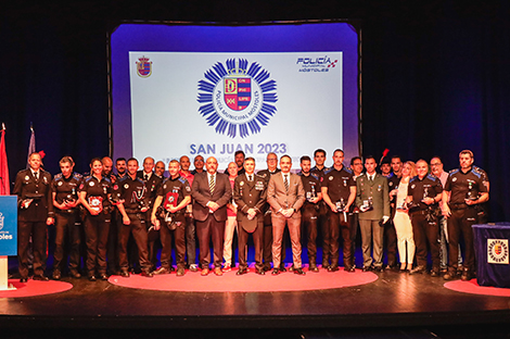 destacada La Policía de Móstoles conmemora el día de su patrón San Juan Bautista (1) copia