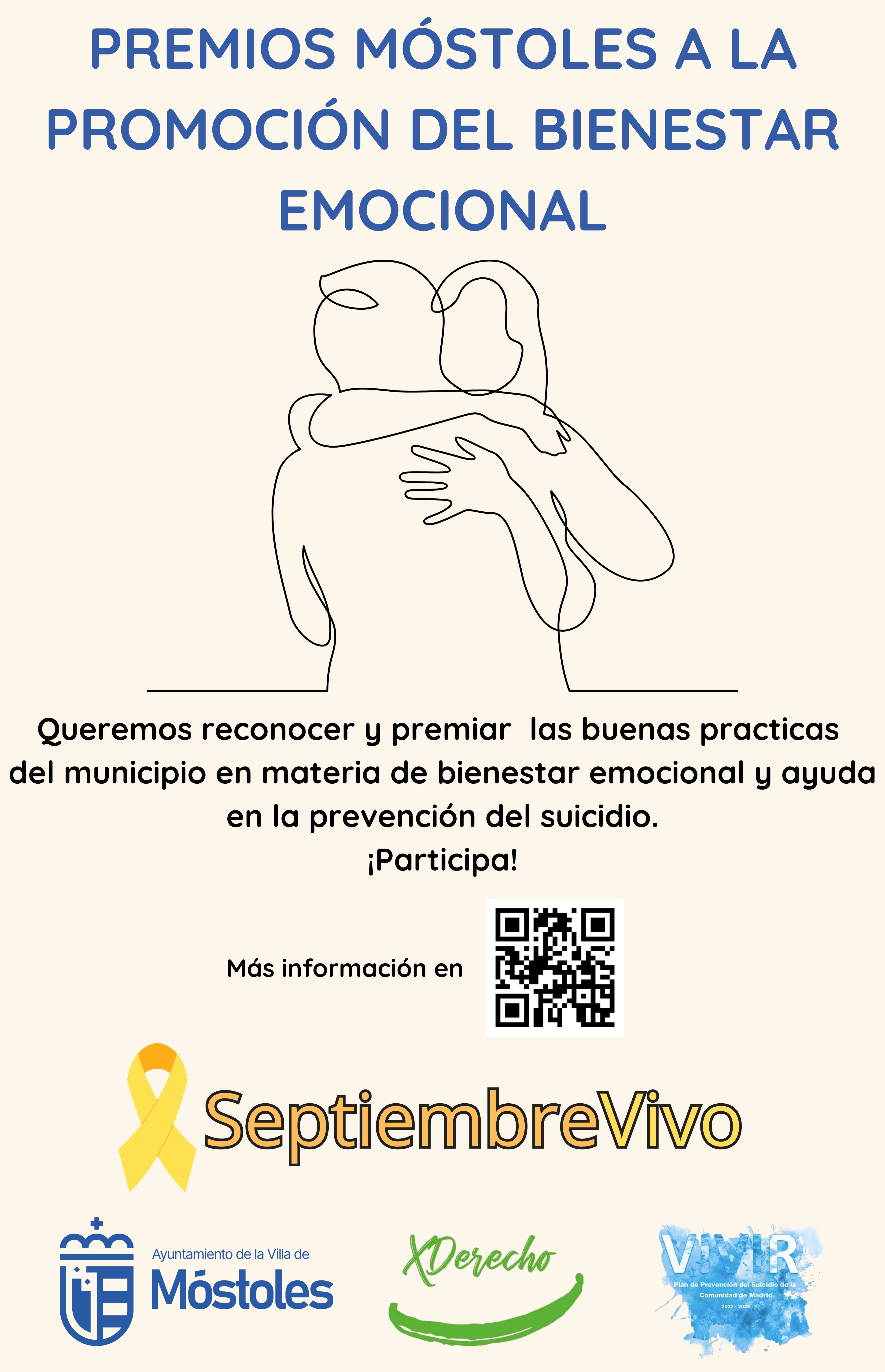 Cartel Premios Móstoles y la Promoción del Bienestar Emocional p