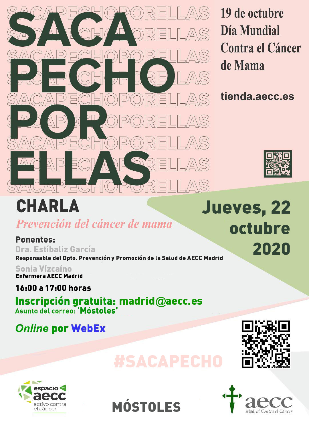 Día Mundial Contra el Cáncer de Mama - Saca Pecho por Ellas p