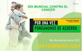 Dia Mundial del cáncer 2021 Asociación Española Contra el Cáncer