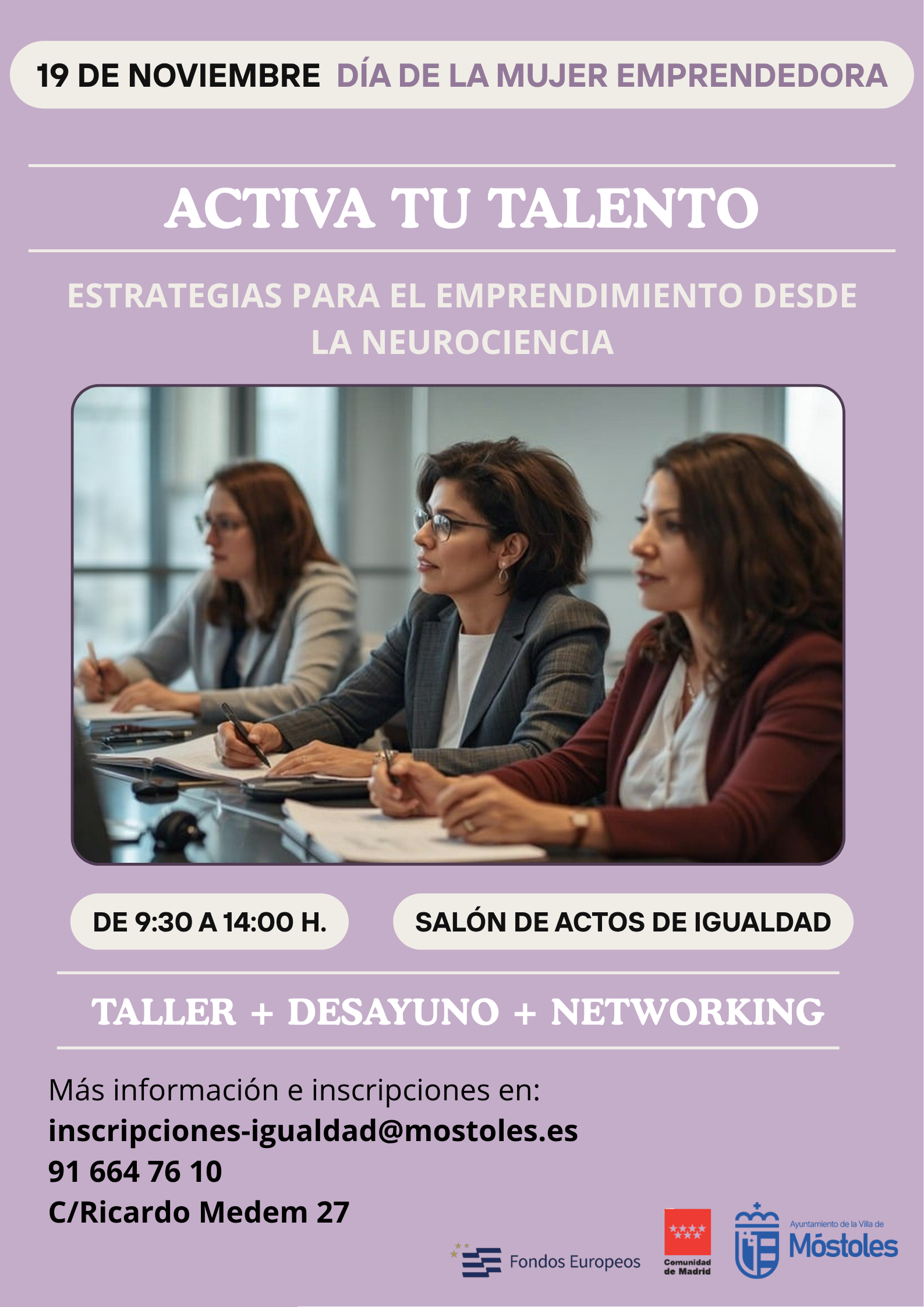Día de la Mujer Emprendedora_19 noviembre 2025