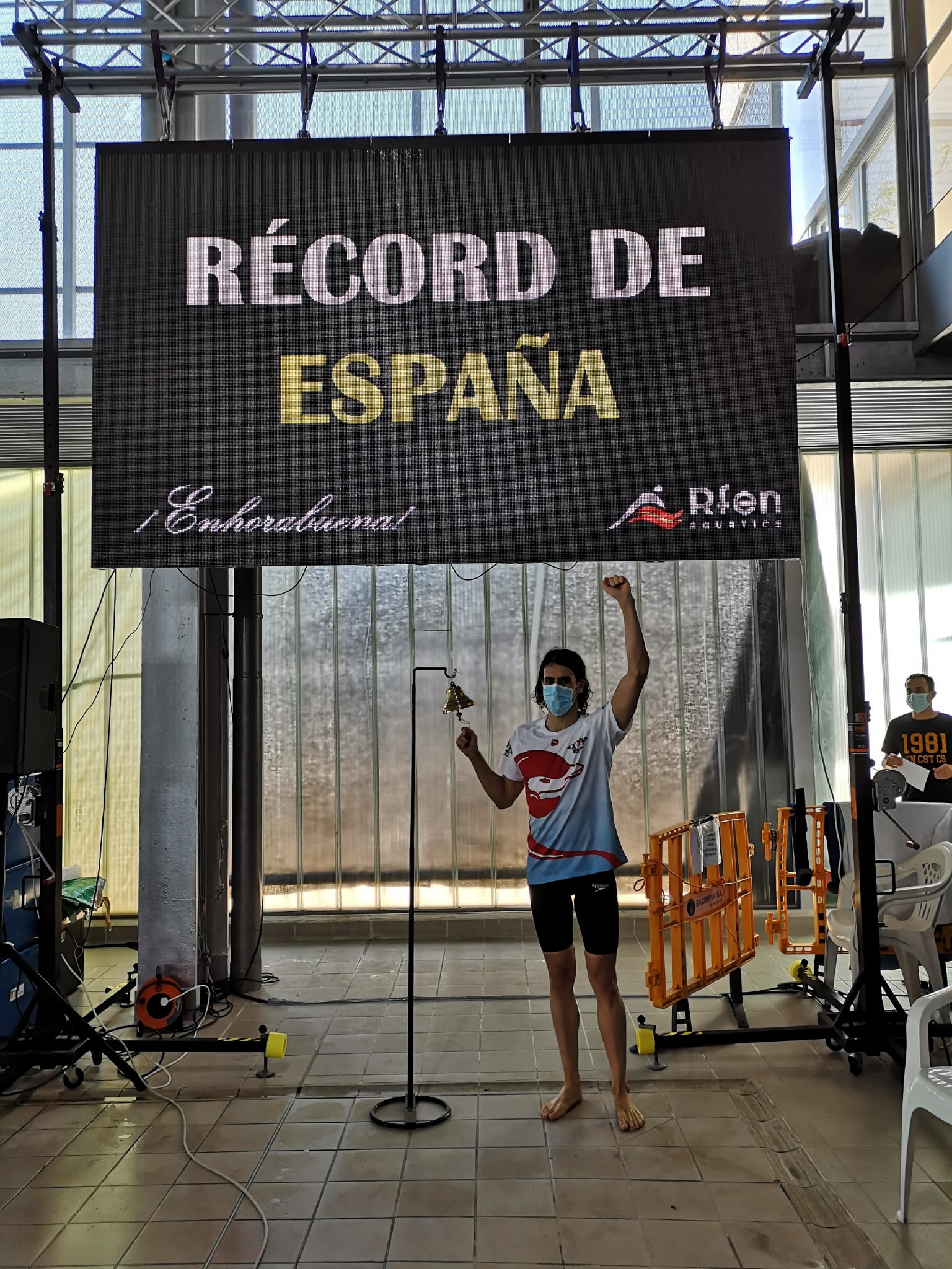 Andrés Ortiz López de la A.D. Natación MóstolesP