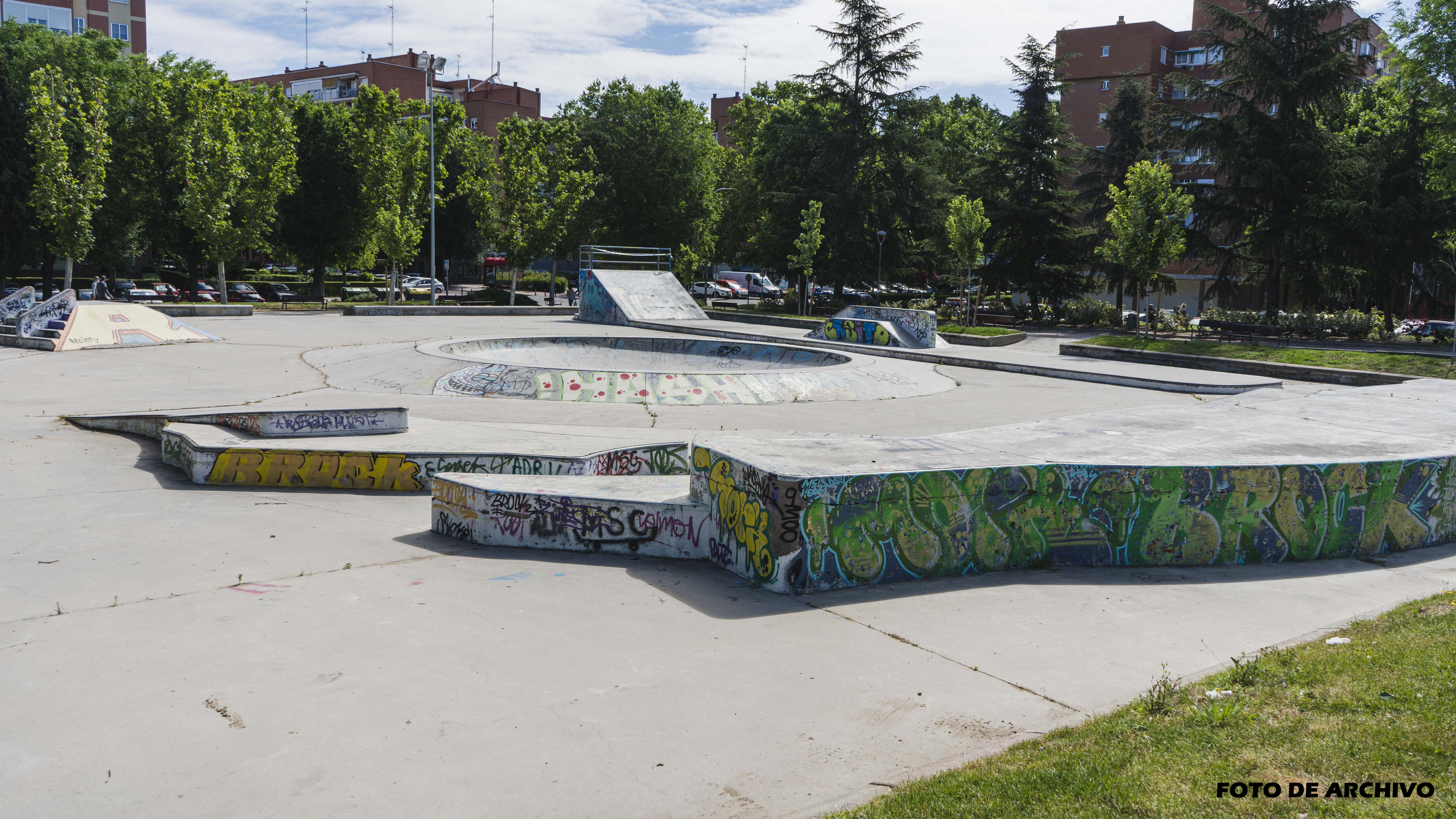 Pistas Skate de la ciudad p