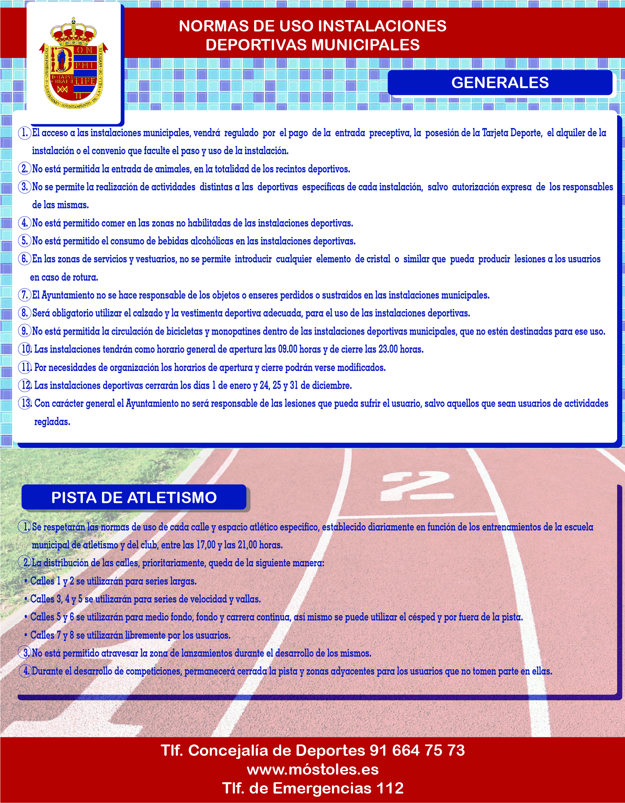 NORMATIVA PISTA DE ATLETISMO 2-01 650