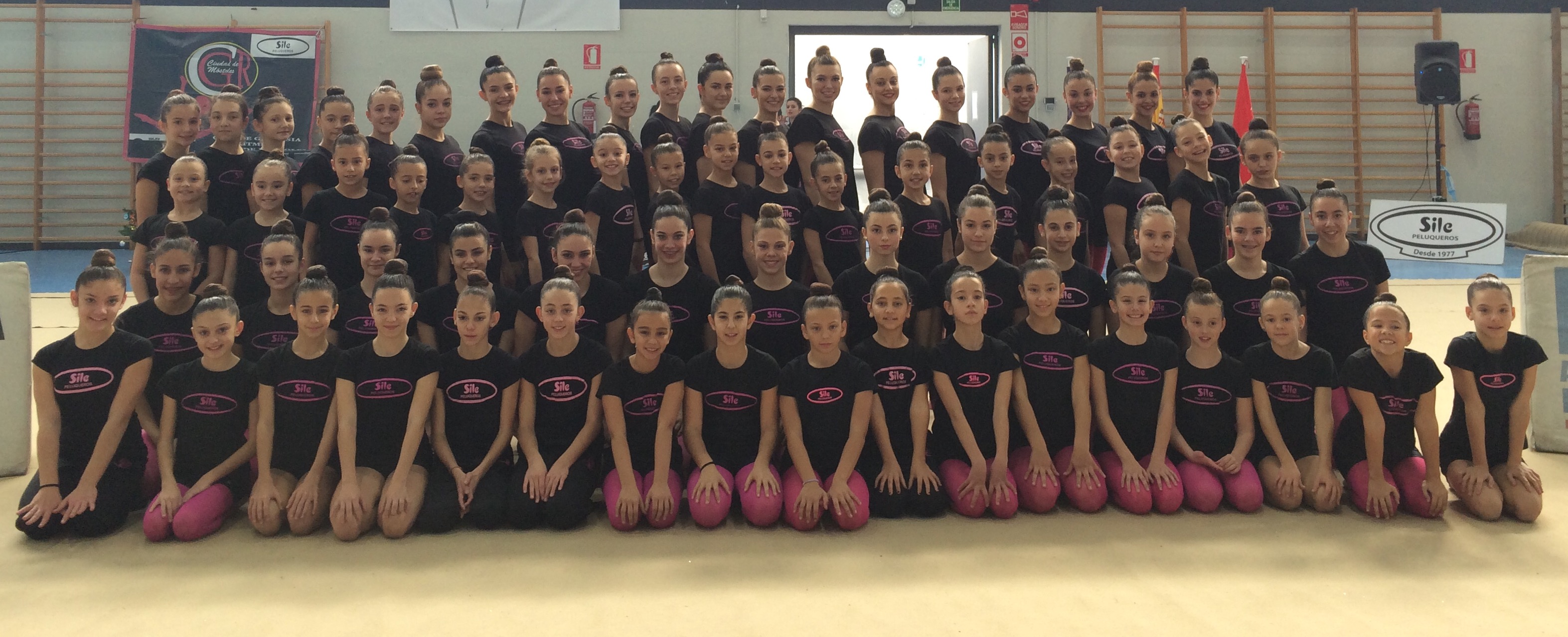 Club Gimnasia rítmica Ciudad de Móstoles Exhibición Navidad 1