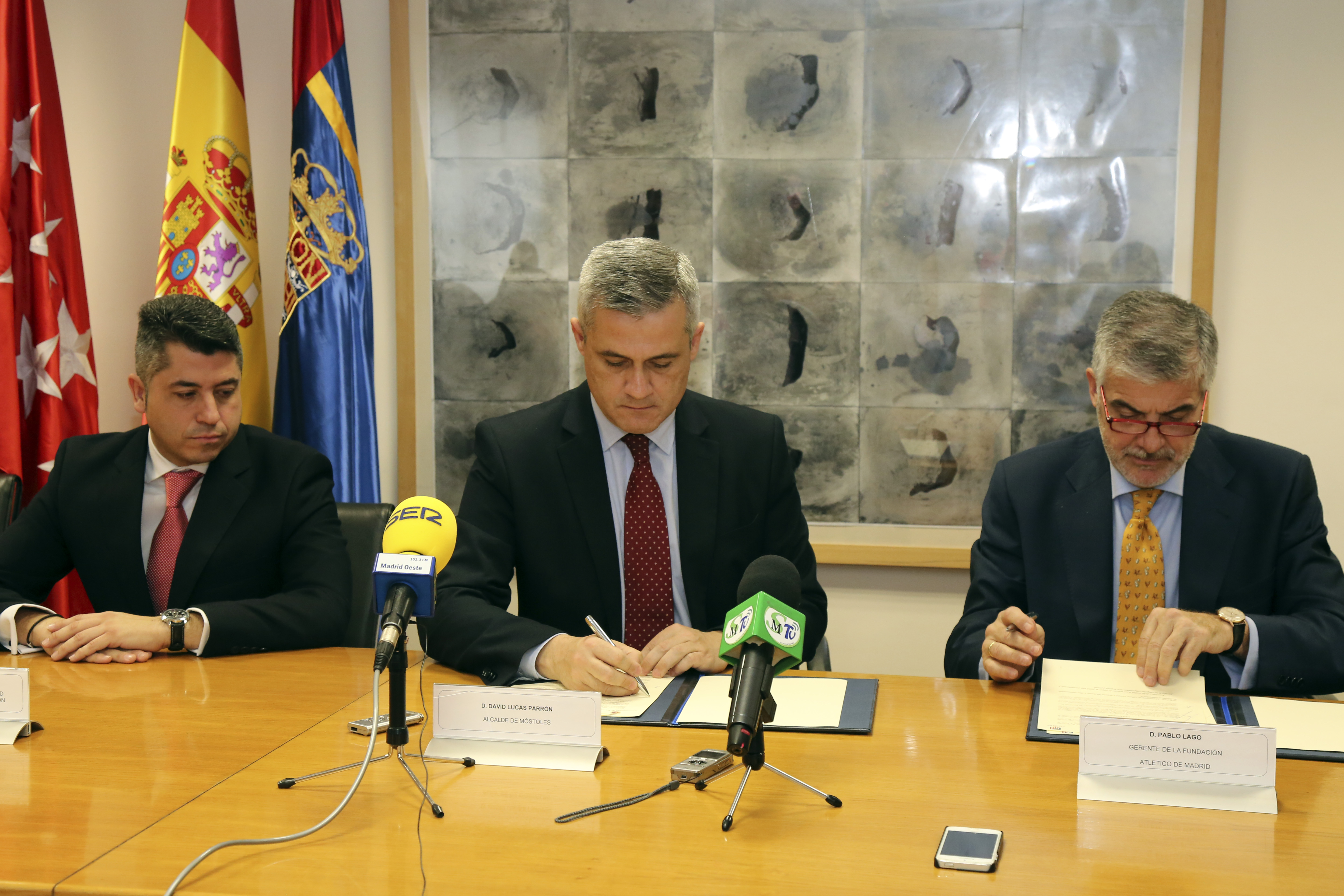 Firma convenio Atletico de Madrid 3