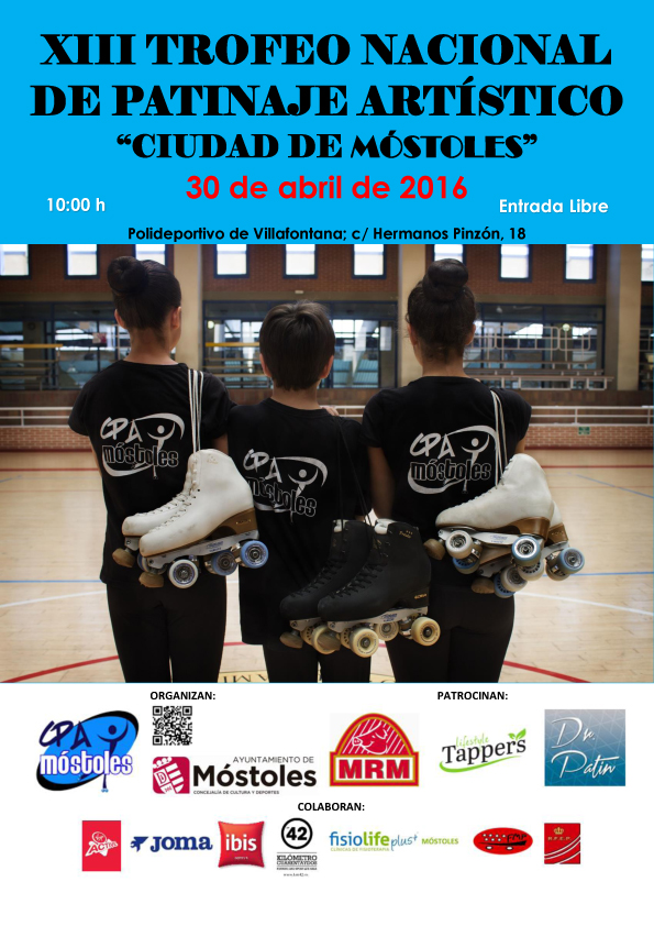 CARTEL XIII TROFEO NACIONAL CIUDAD DE MOSTOLES