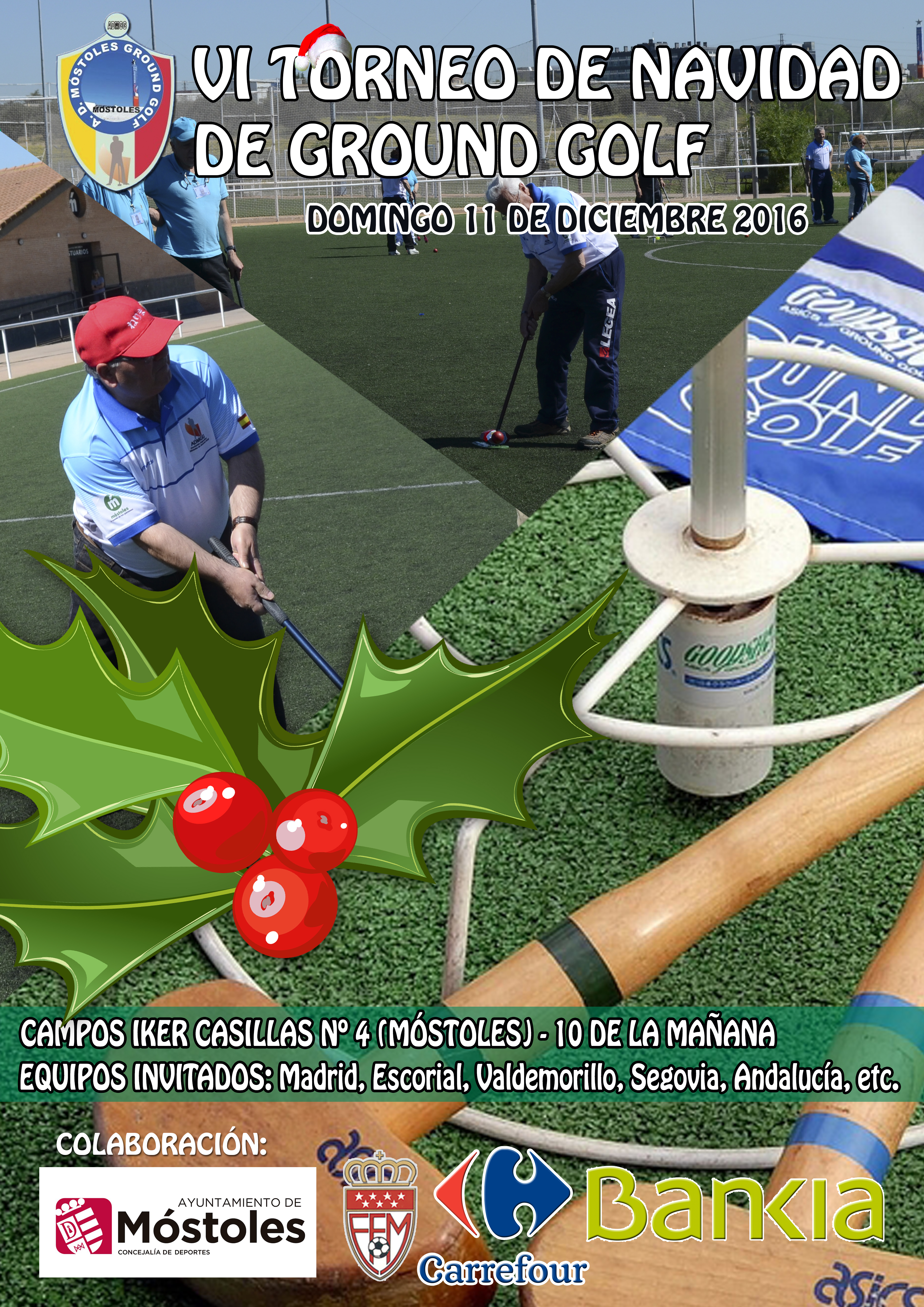 GROUND GOLF NAVIDAD