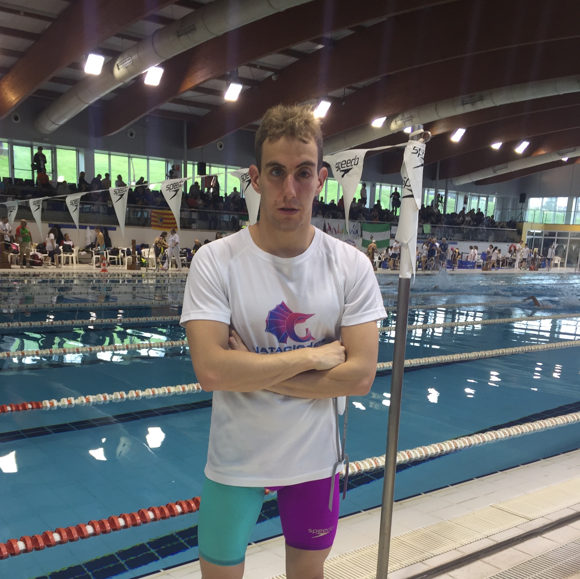 José Ramón Cantero en Piscinas Oviedo