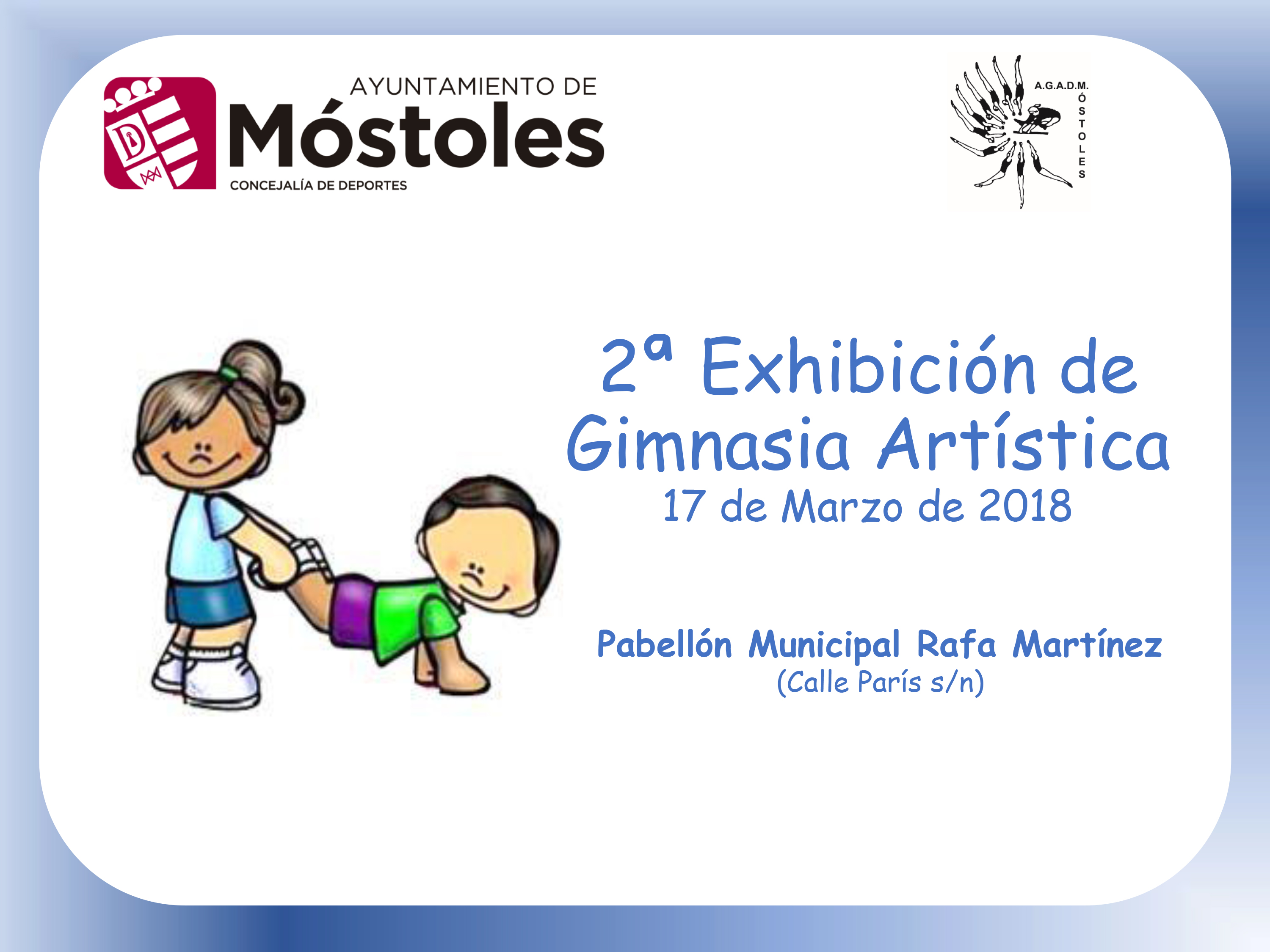 Cartel 2ª Exhibición Escolares y Babygym