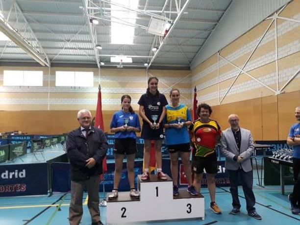 Campeonato de Madrid de Edades - Podio Infantil Femenino