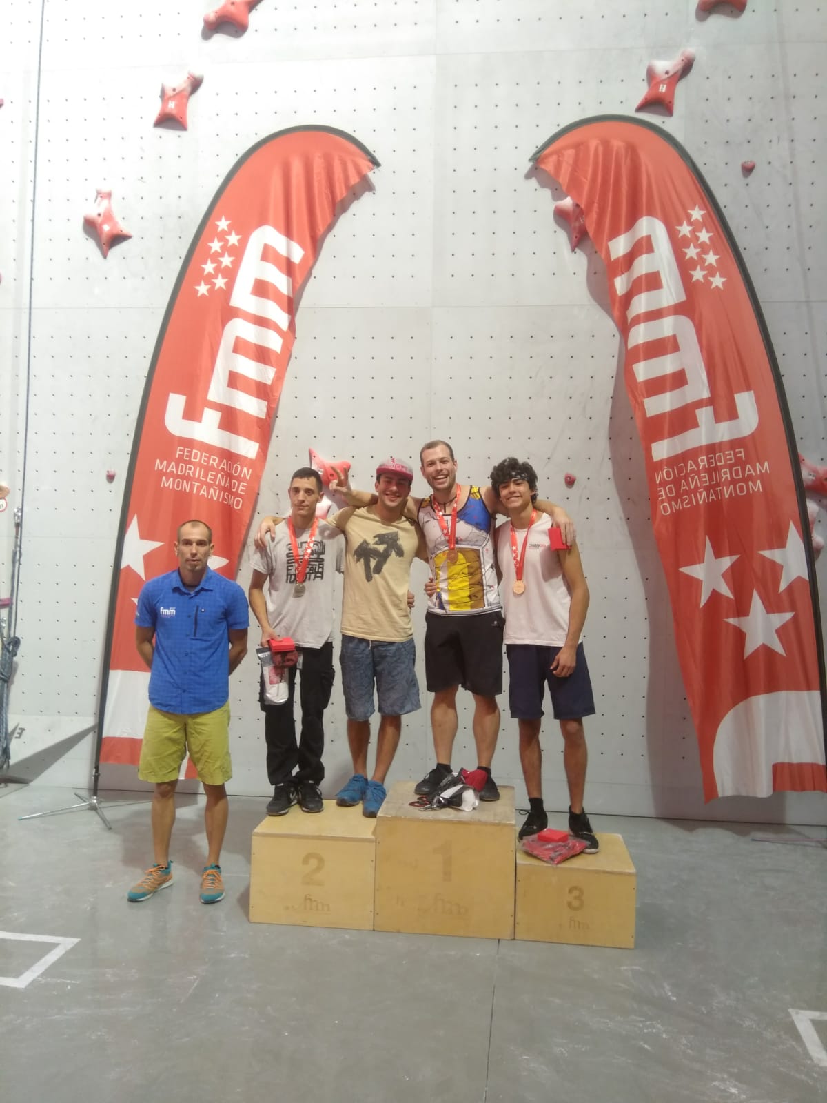 campeonato de escalada de velocidad de la Comunidad de Madrid 1
