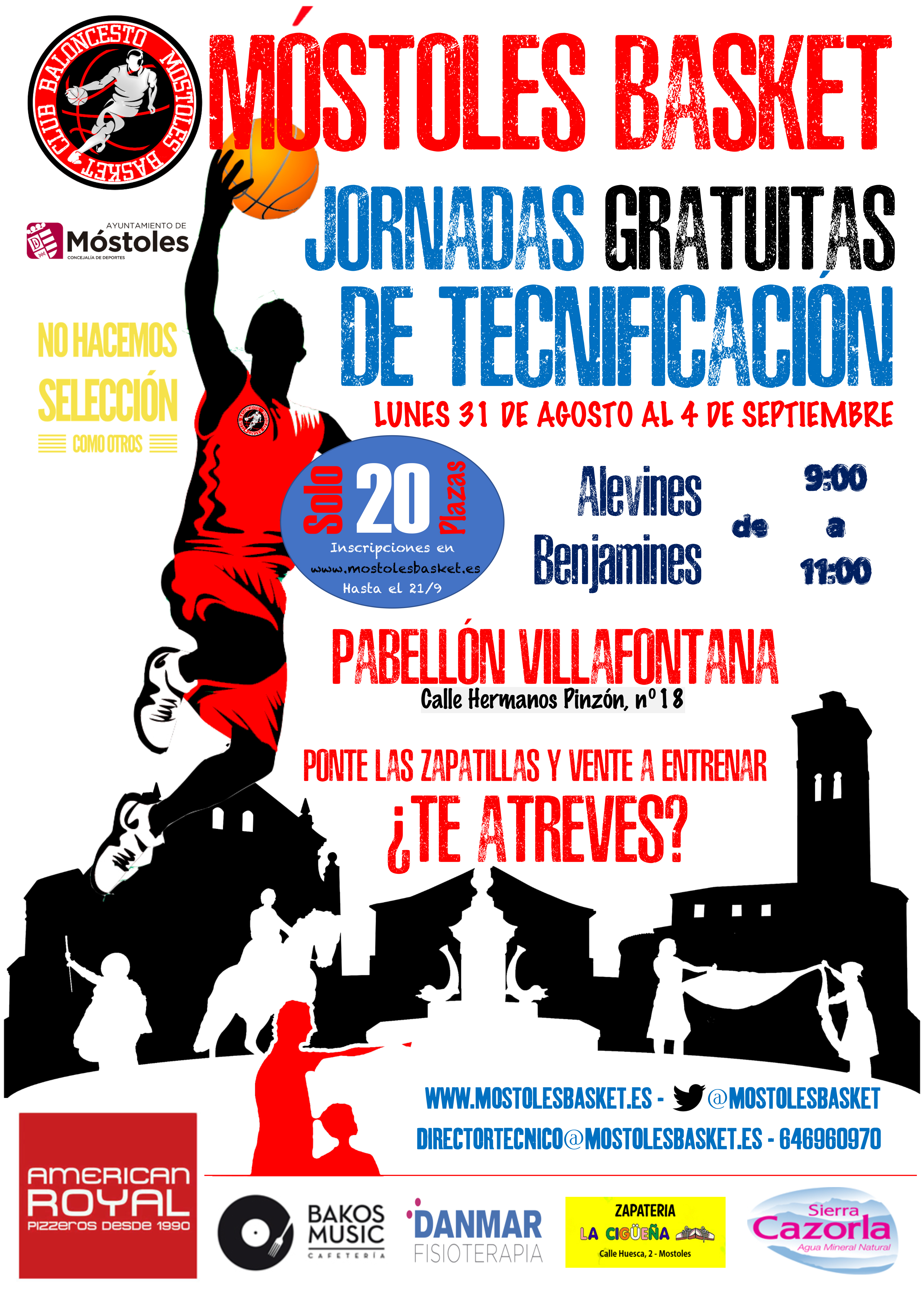 Cartel jornadas tecnificacion