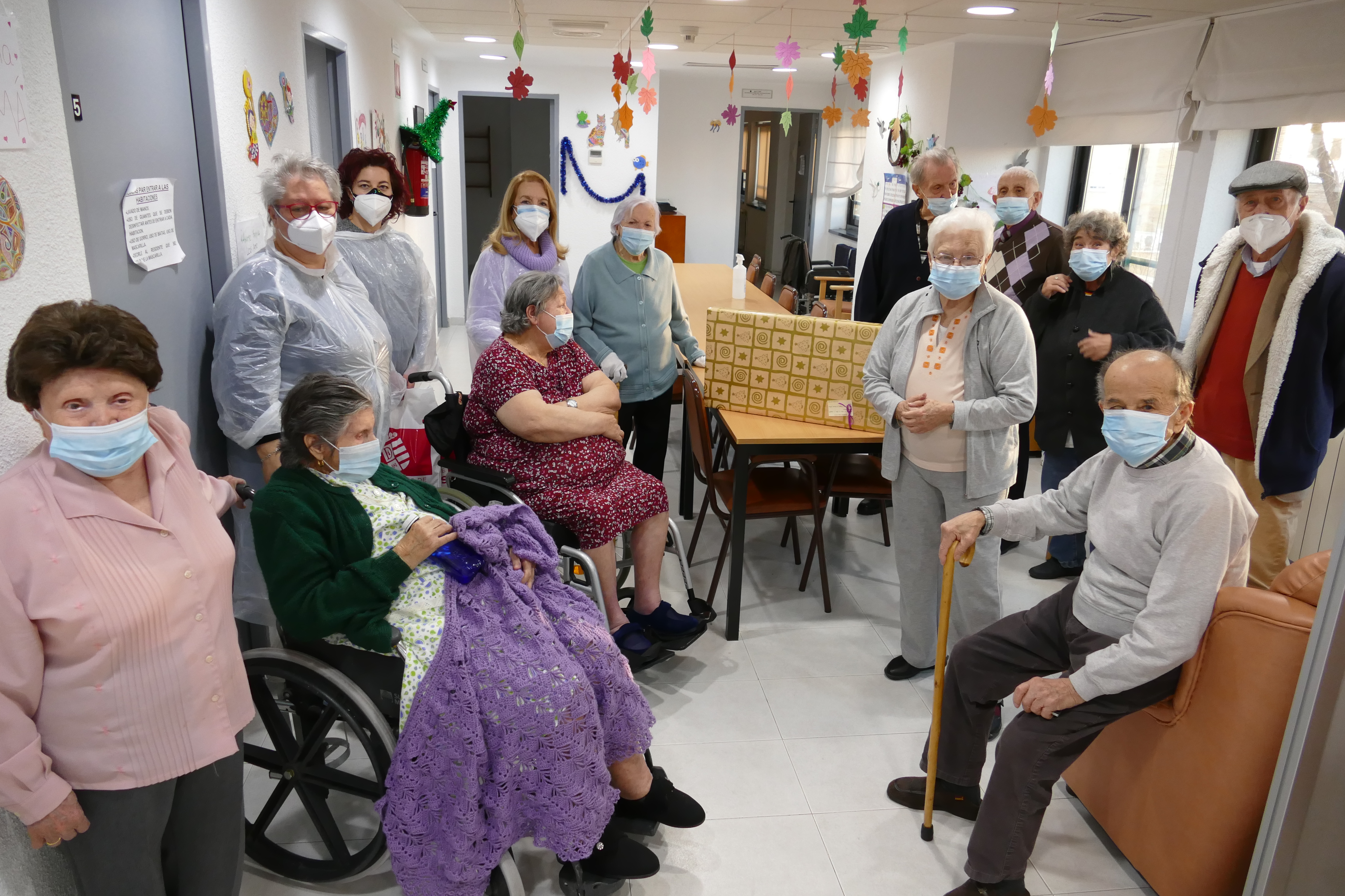 Entrega de regalos Juan XXIII