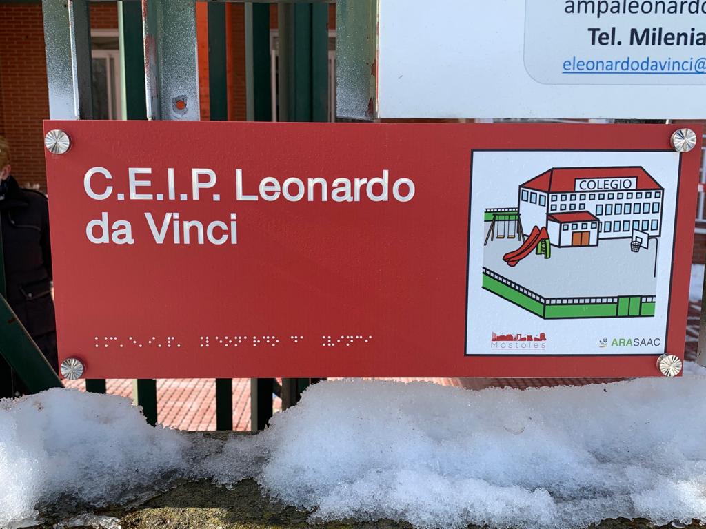 Retirada de nieve colegios p