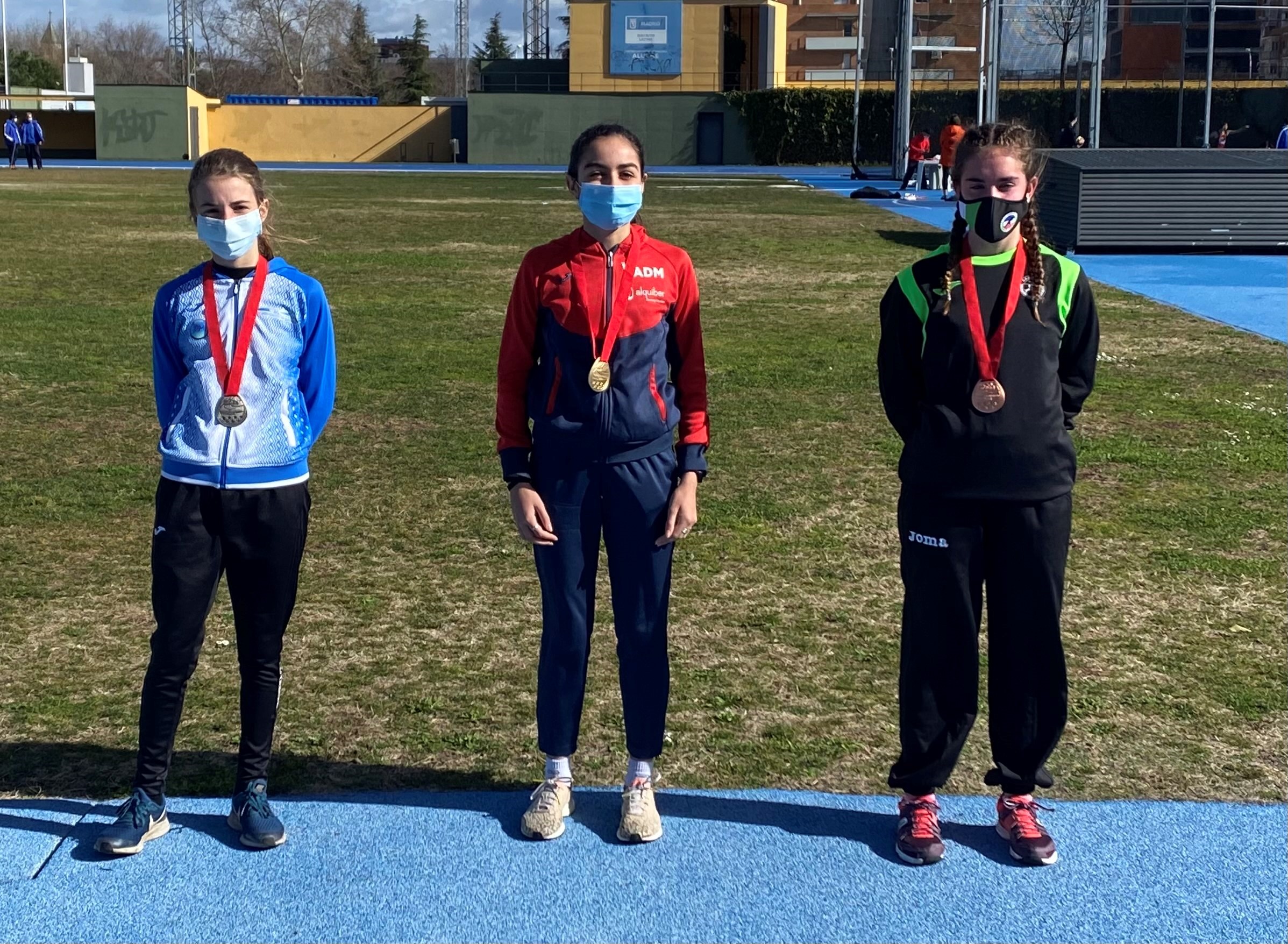 Cristina Parreño Tercera Campeonato de Madrid de MarchaP