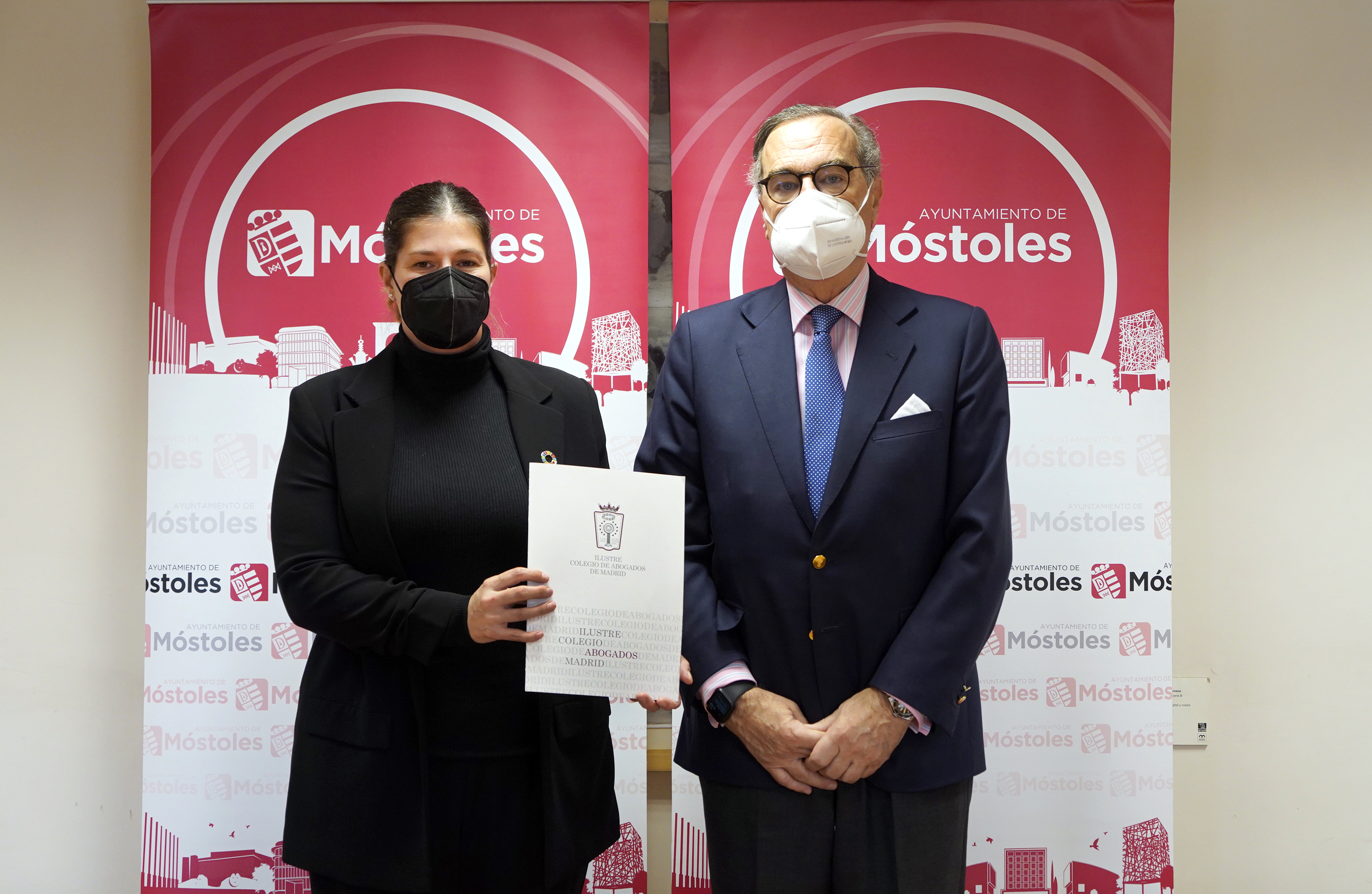 Recepción de la memoria anual de la Delegación Sur del Colegio de Abogados de Madrid (ICAM)P