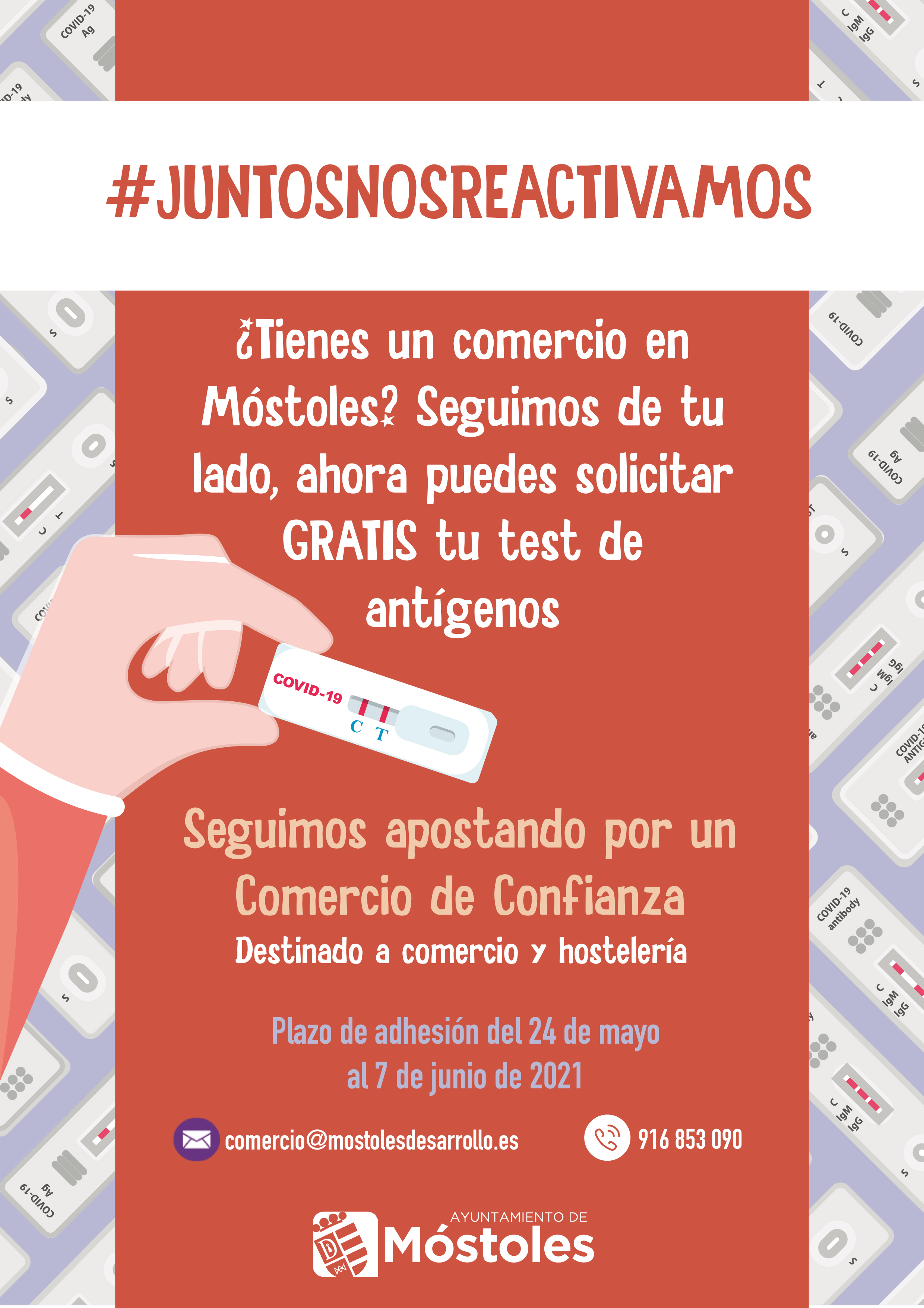 Cartel Test Antígenosp