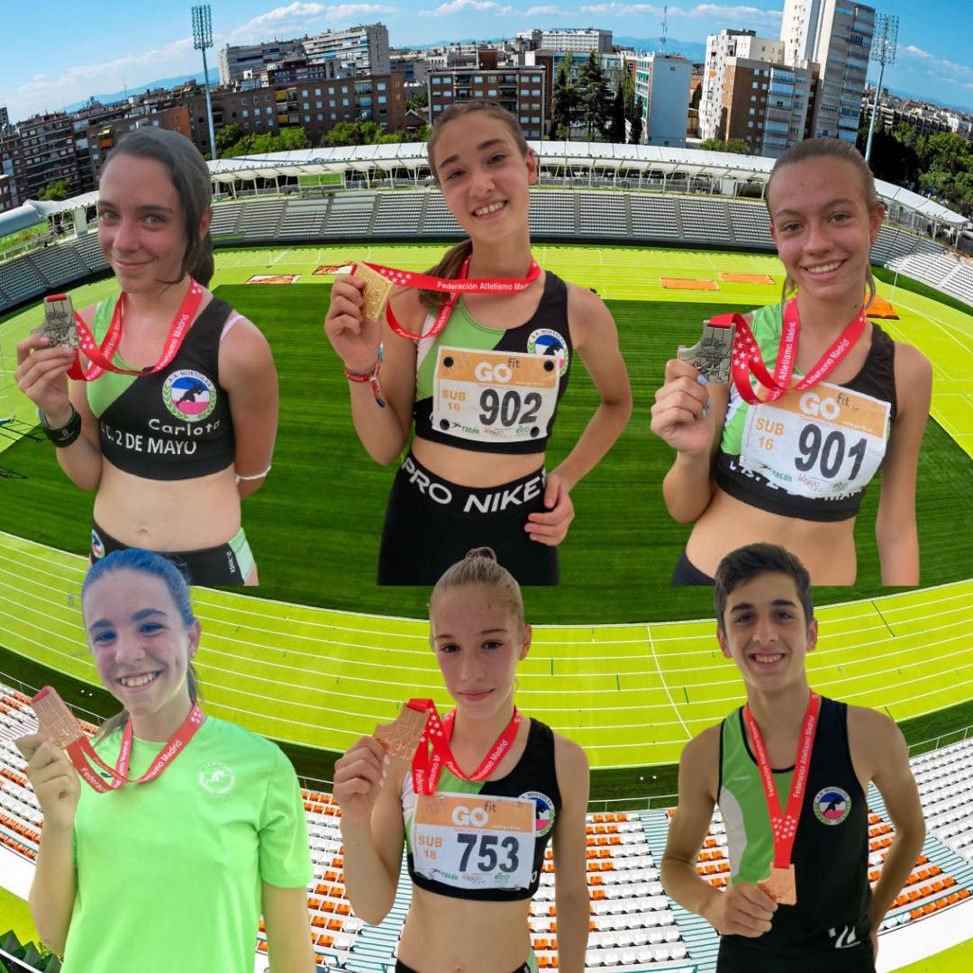 Campeonato de Madrid - Atletas sub16 y sub18p