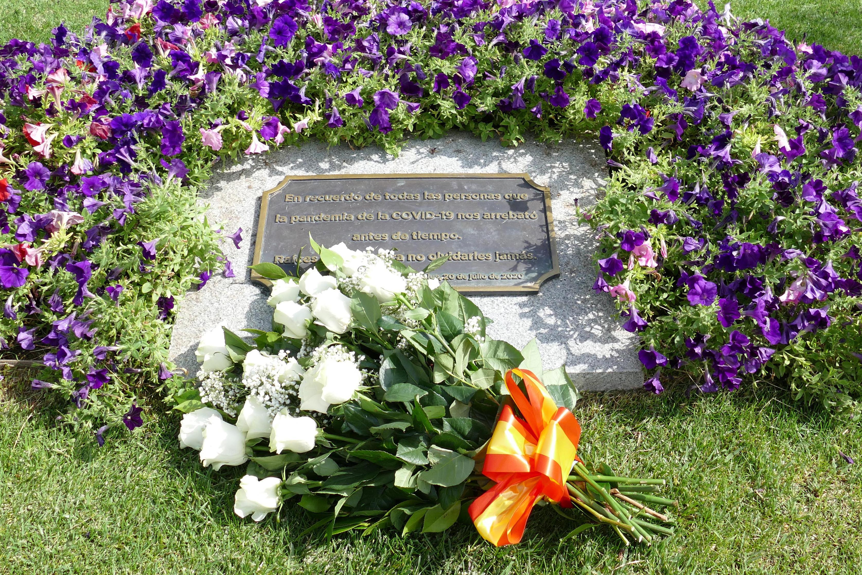 Homenaje a las victimas del Covid19p