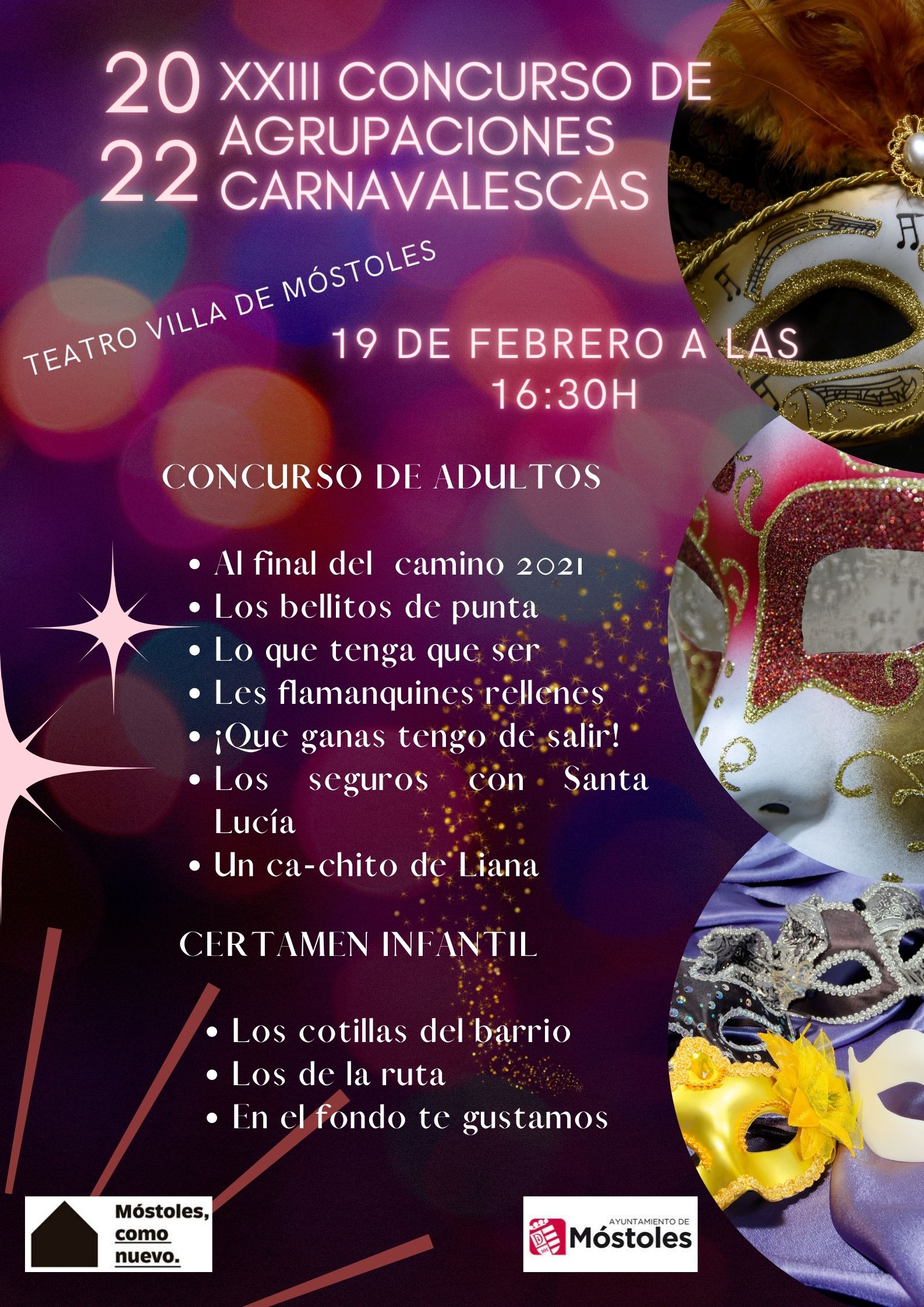 XXIII Concurso de Agrupaciones Carnaveleras 2022 p