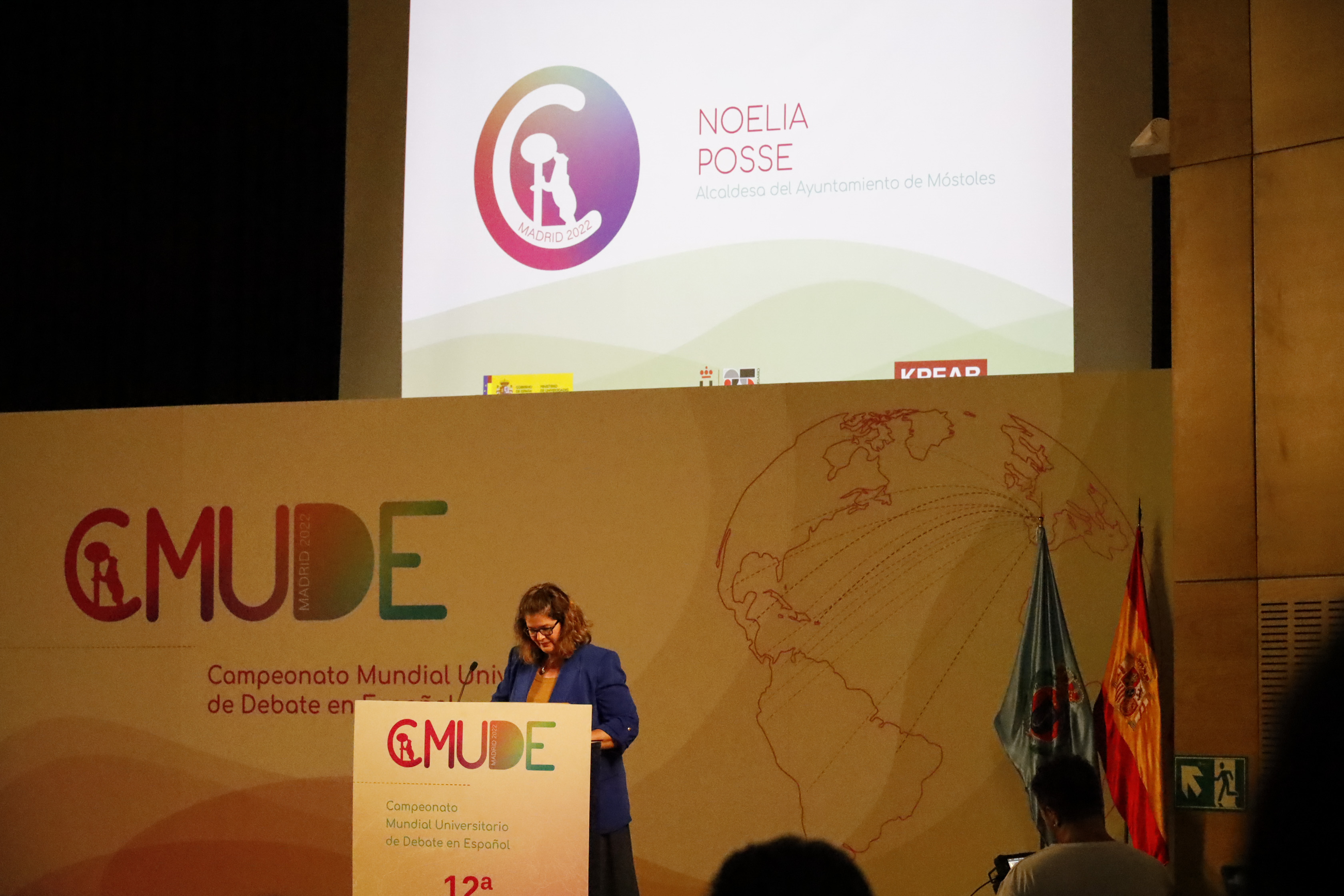 Inauguracion 12 edicion Campeonato Mundial de Debate Español CMUDE