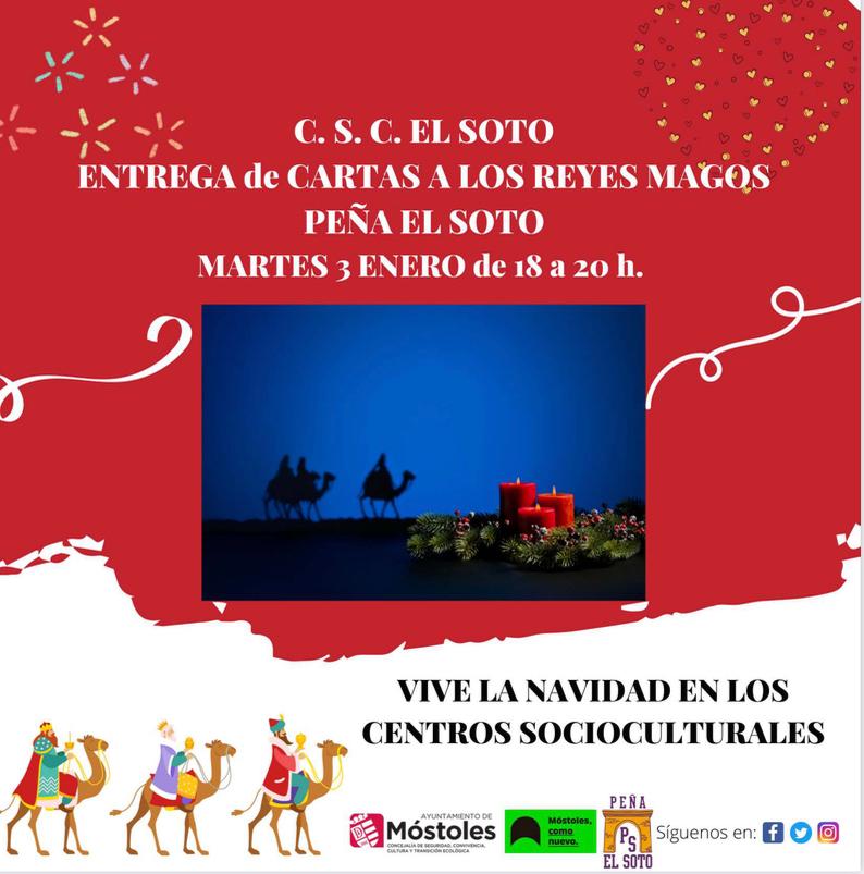 Entrega cartas Reyes Magos Agenda p