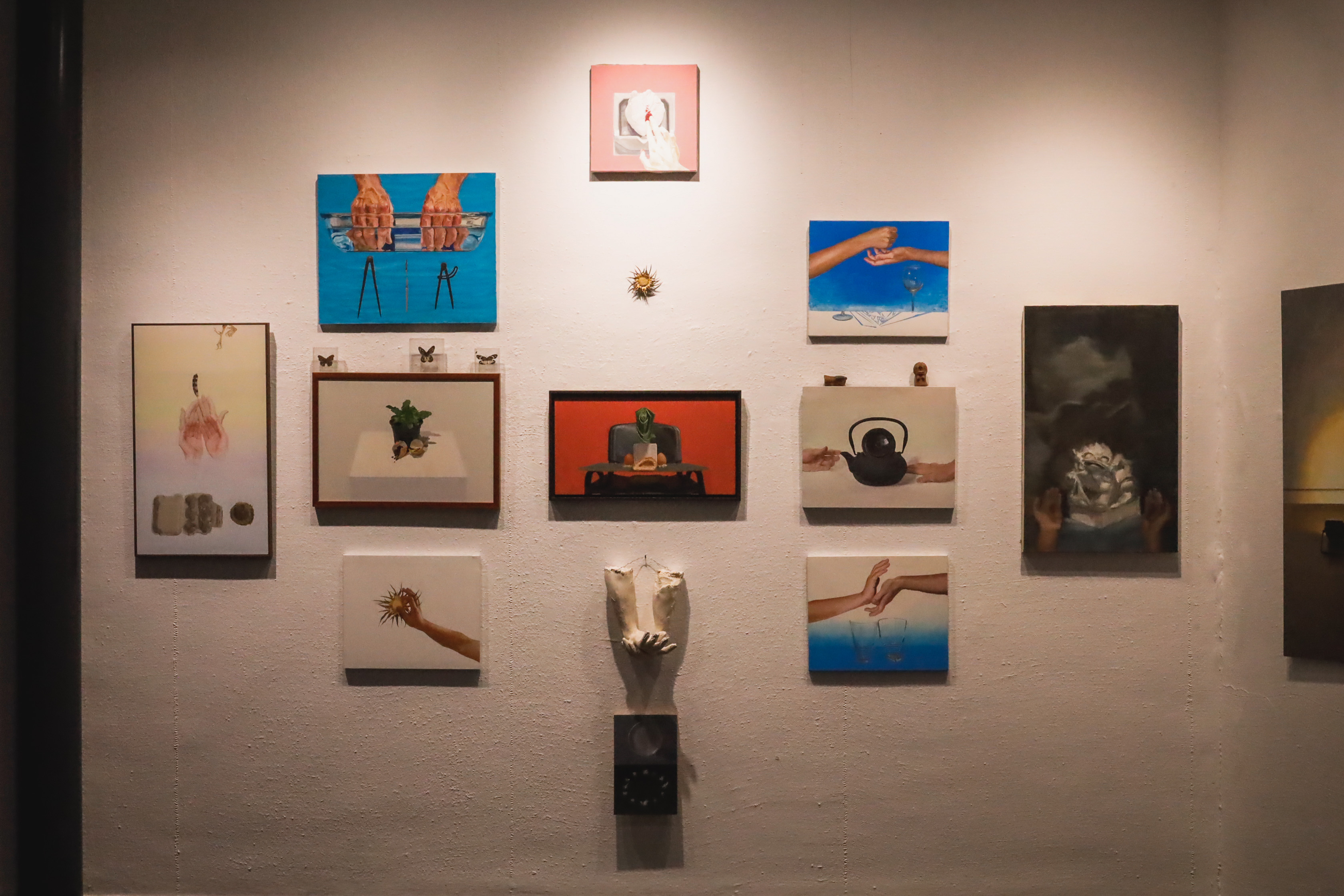 VISITA EXPOSICION VIOLENCIA DESAPERCIBIDA ALCALDE DANIEL