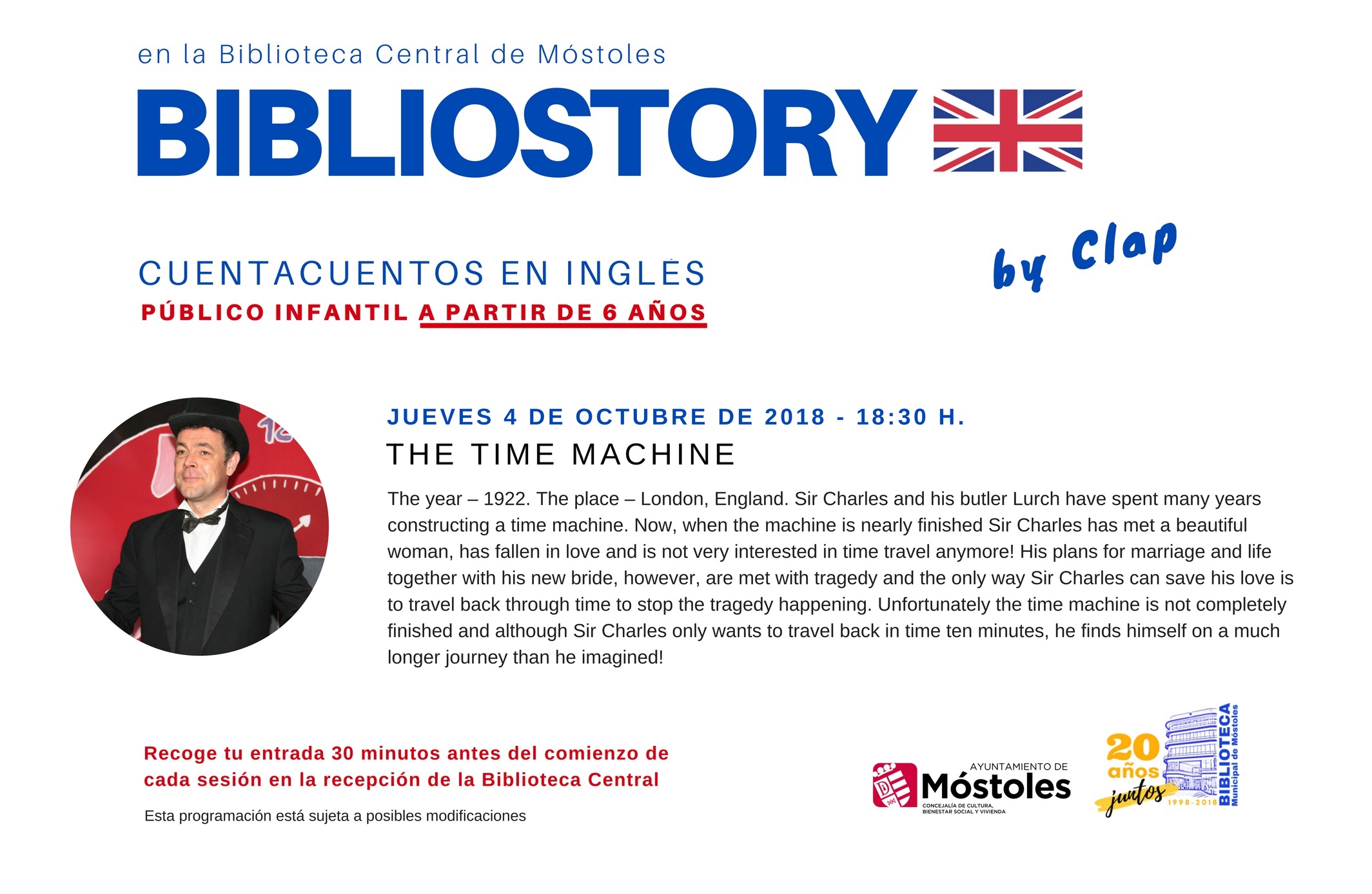 BiblioStory 4 octubre 2018