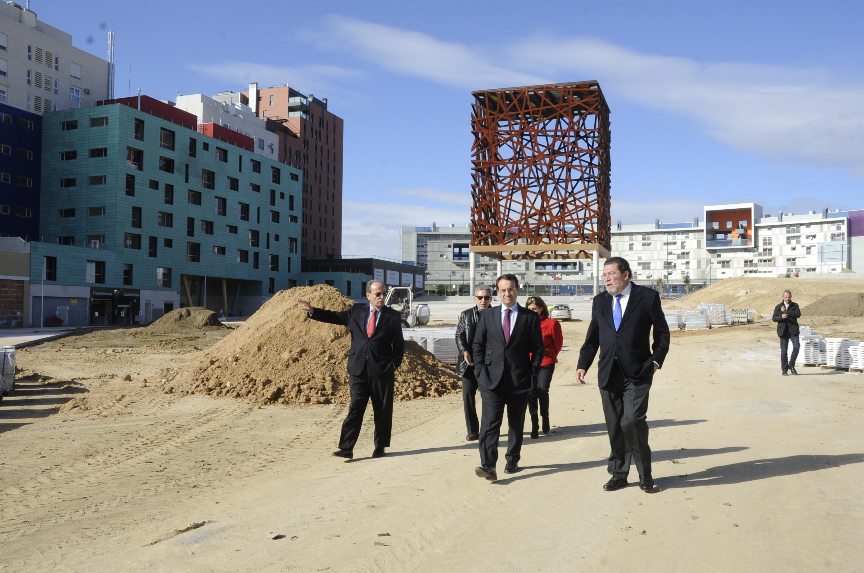 VISITA OBRAS PLAZA SOL 1