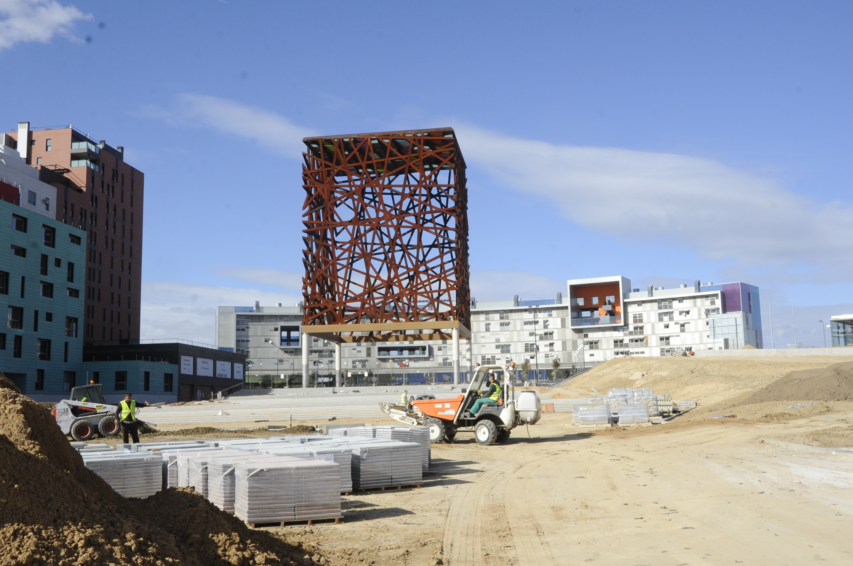 VISITA OBRAS PLAZA SOL 2