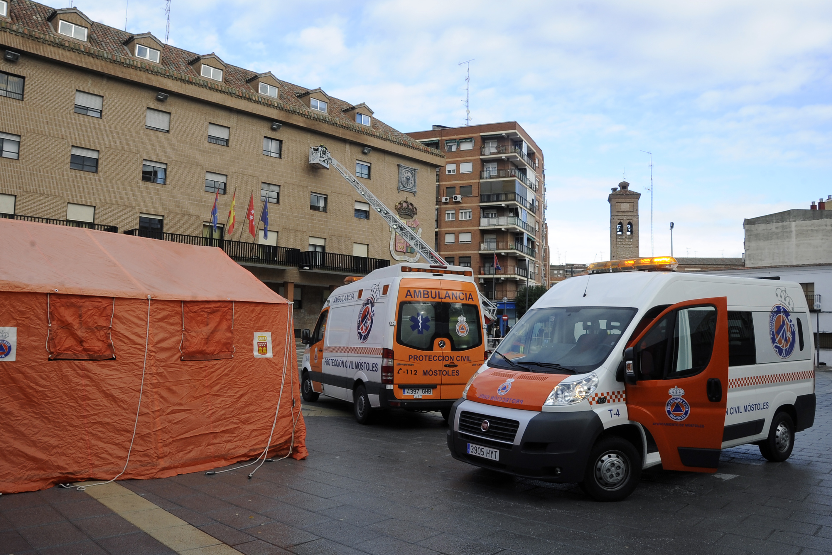 Simulacro Evacuación Ayto Móstoles 2