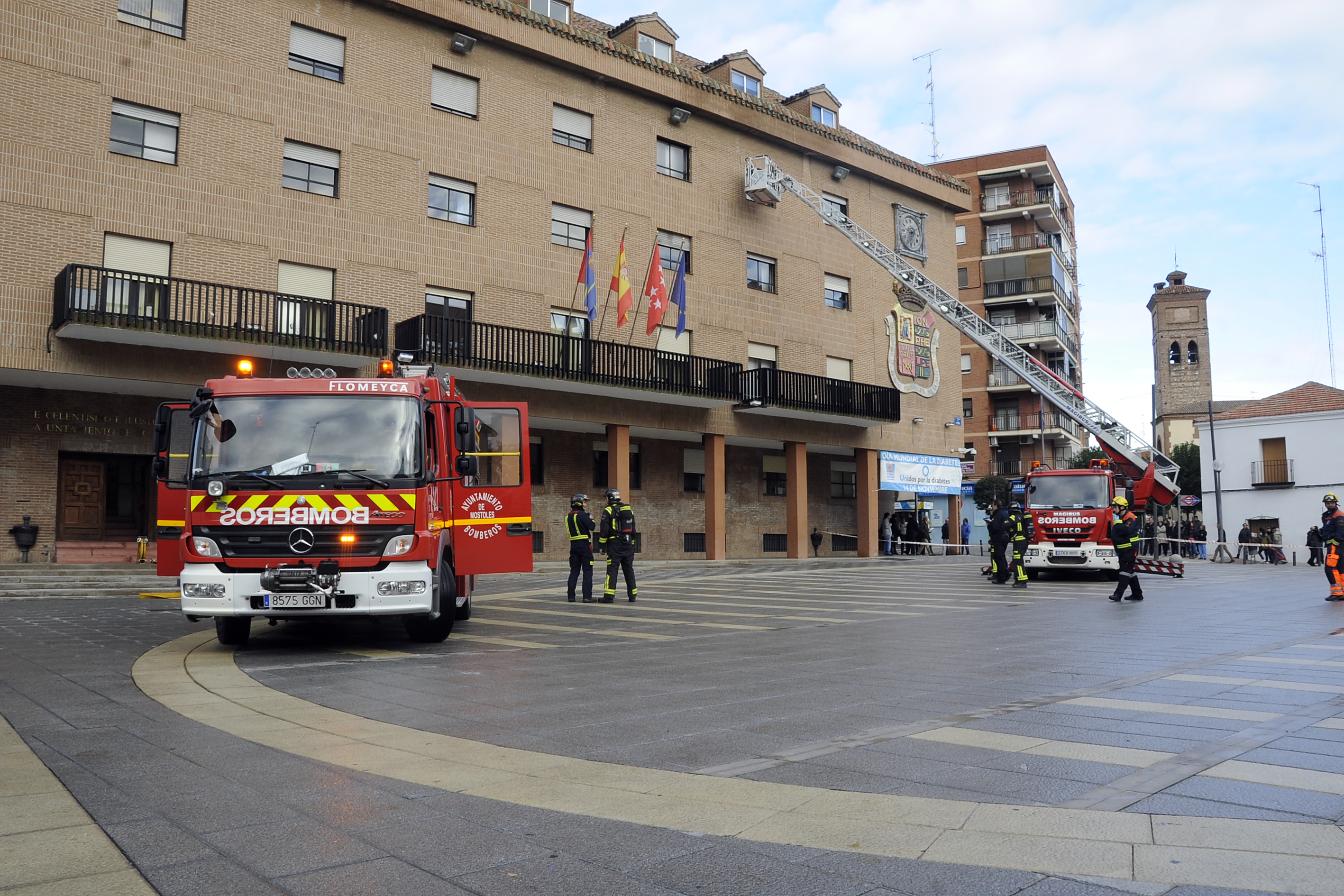 Simulacro Evacuación Ayto Móstoles 3