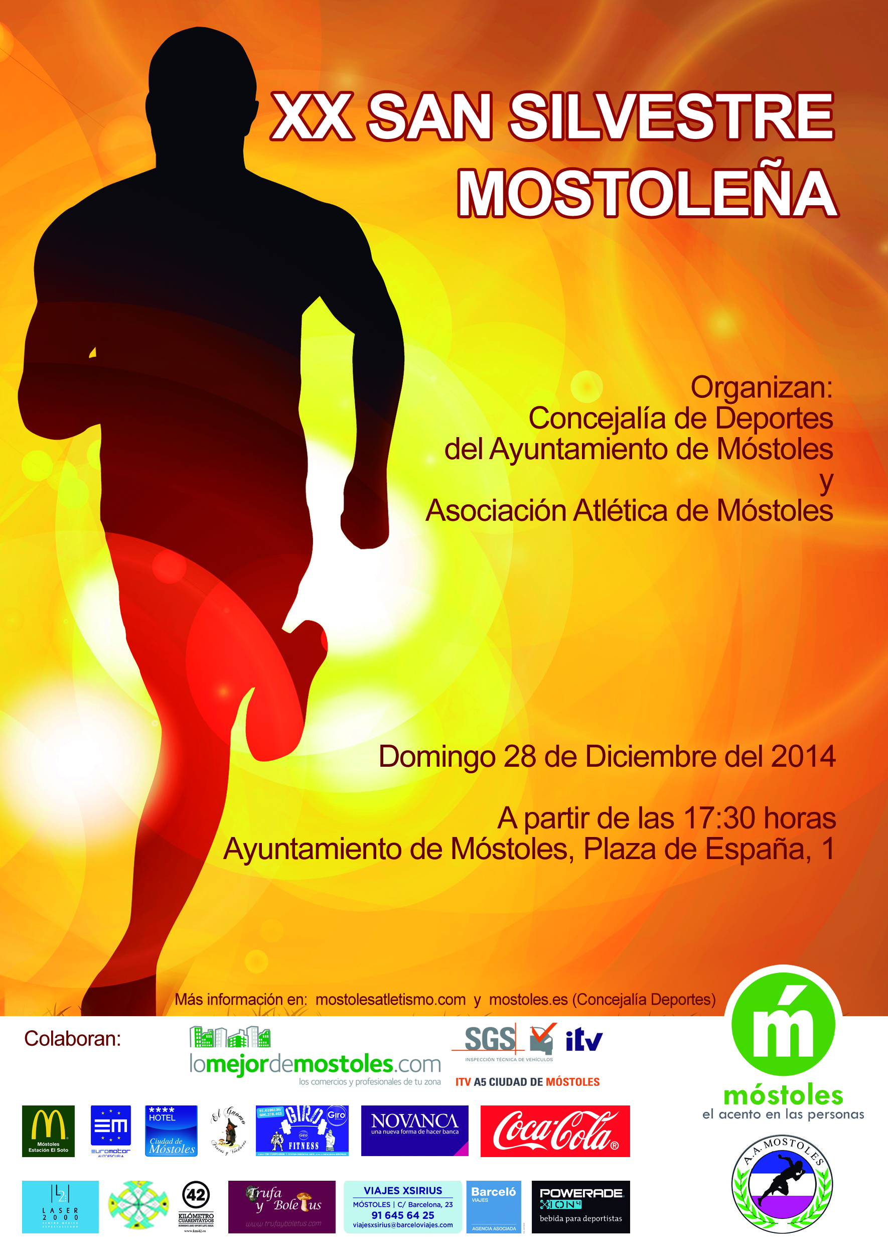 CARTEL SAN SILVESTRE MOSTOLEÑA
