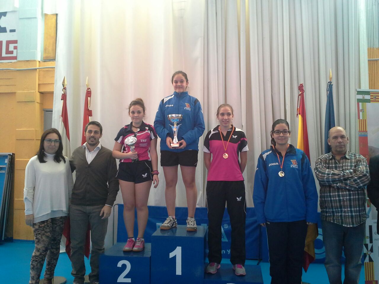 Podio Juvenil Femenino