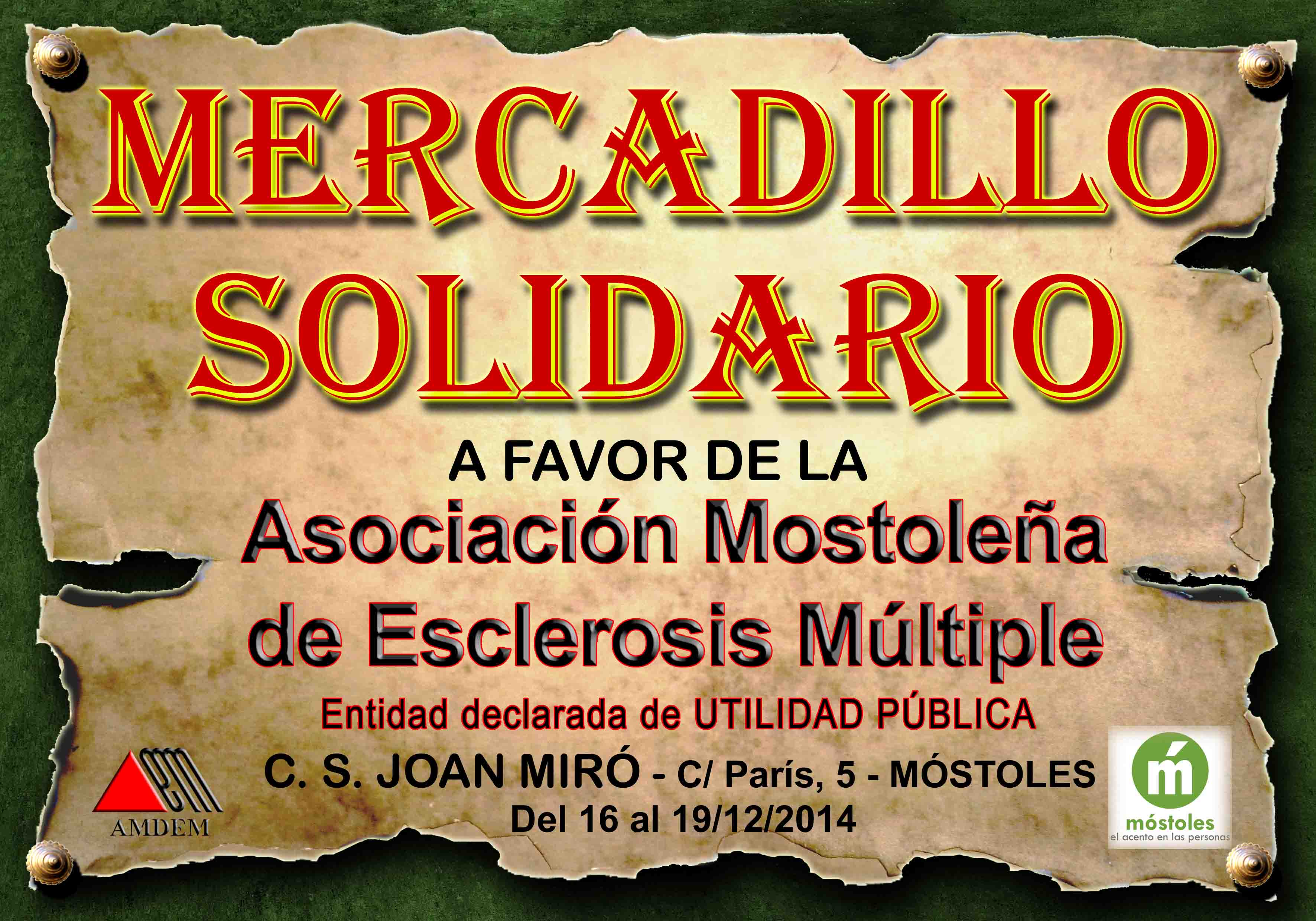 Cartel Mercadillo 2014
