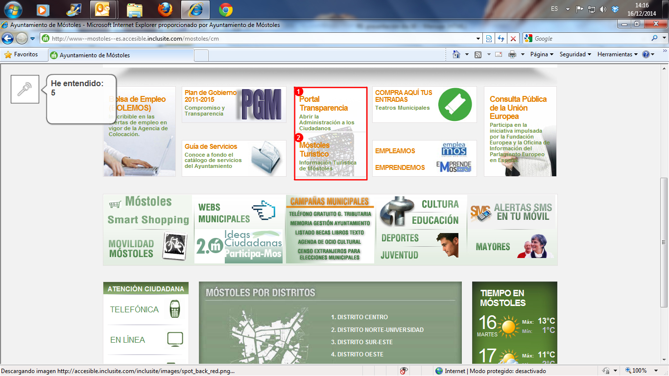 Presentación Aplicación web accesible 2