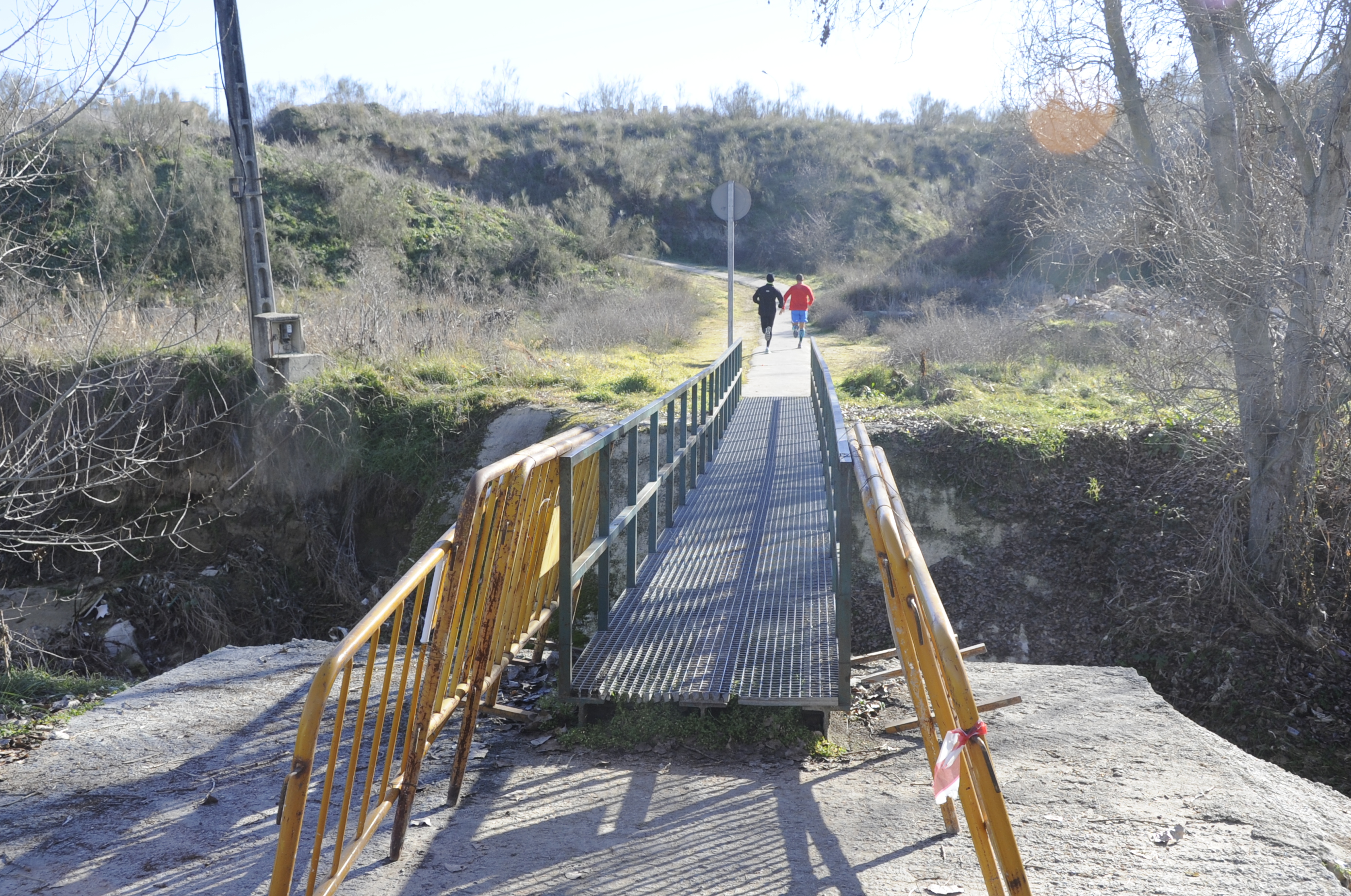 Acceso pasarela PCoimbra PGuadarrama 1