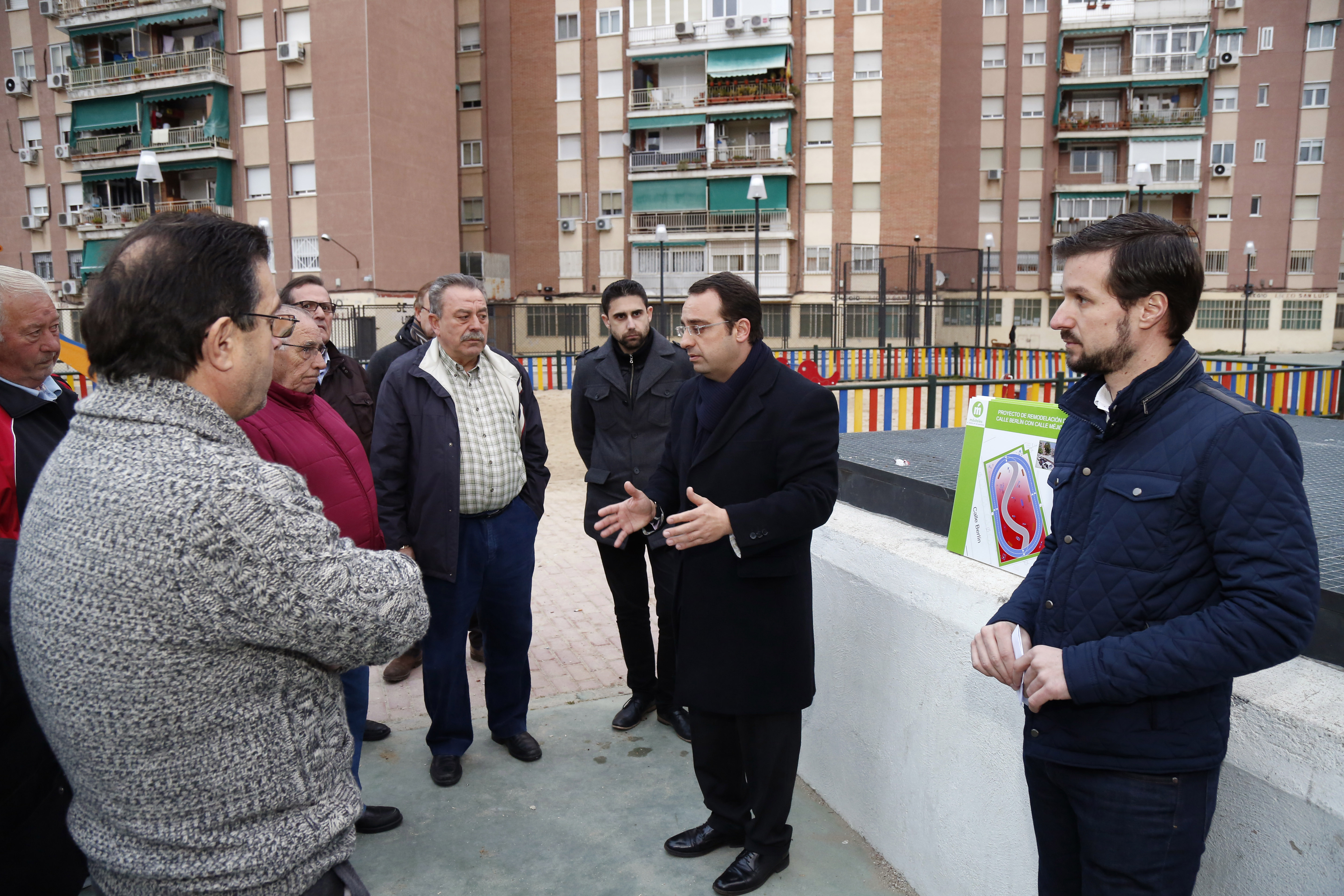 Visita Barrio Calle Berlín 3