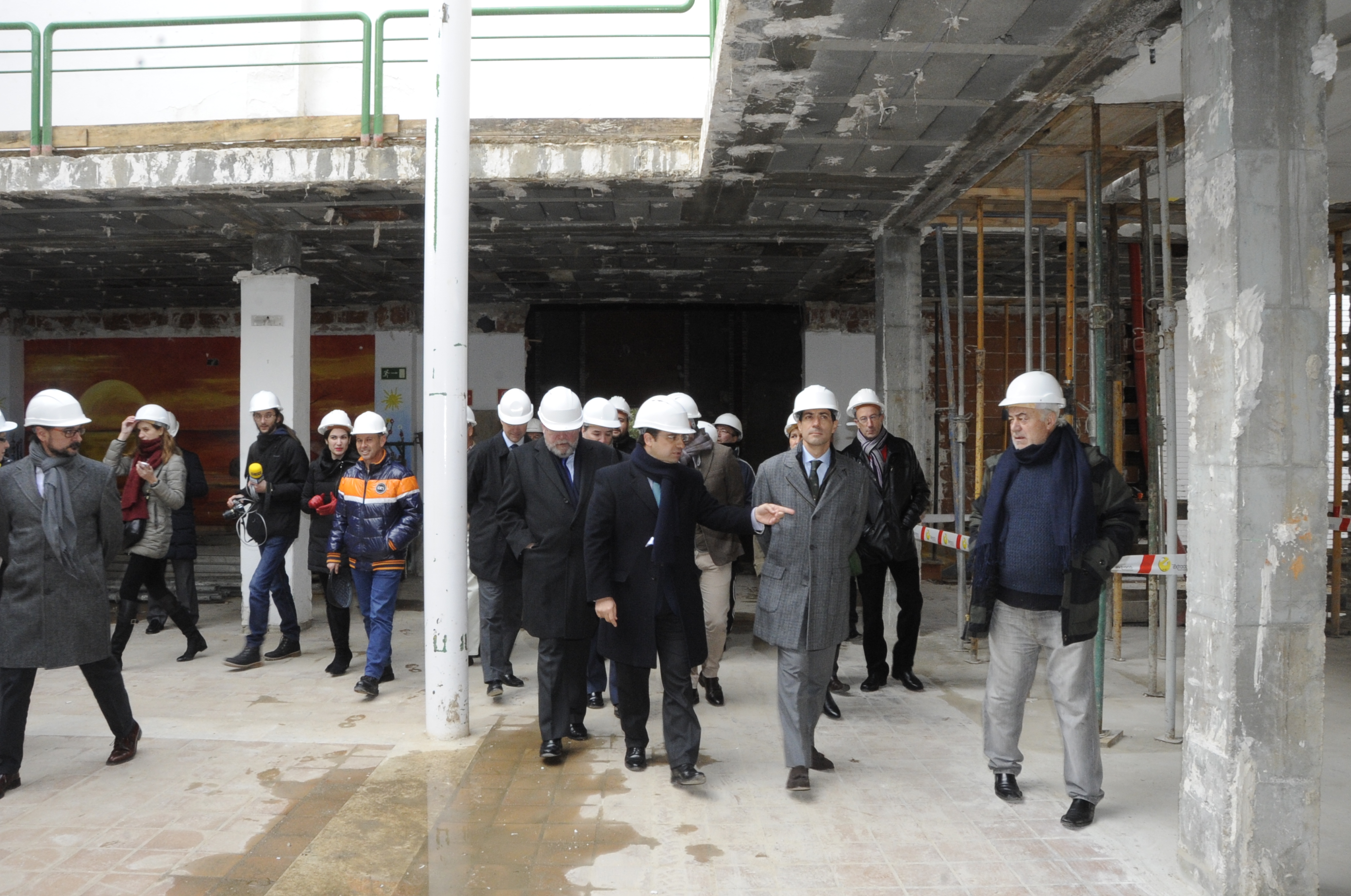 Visita obras rehabilitación Centro CSC El Soto 2