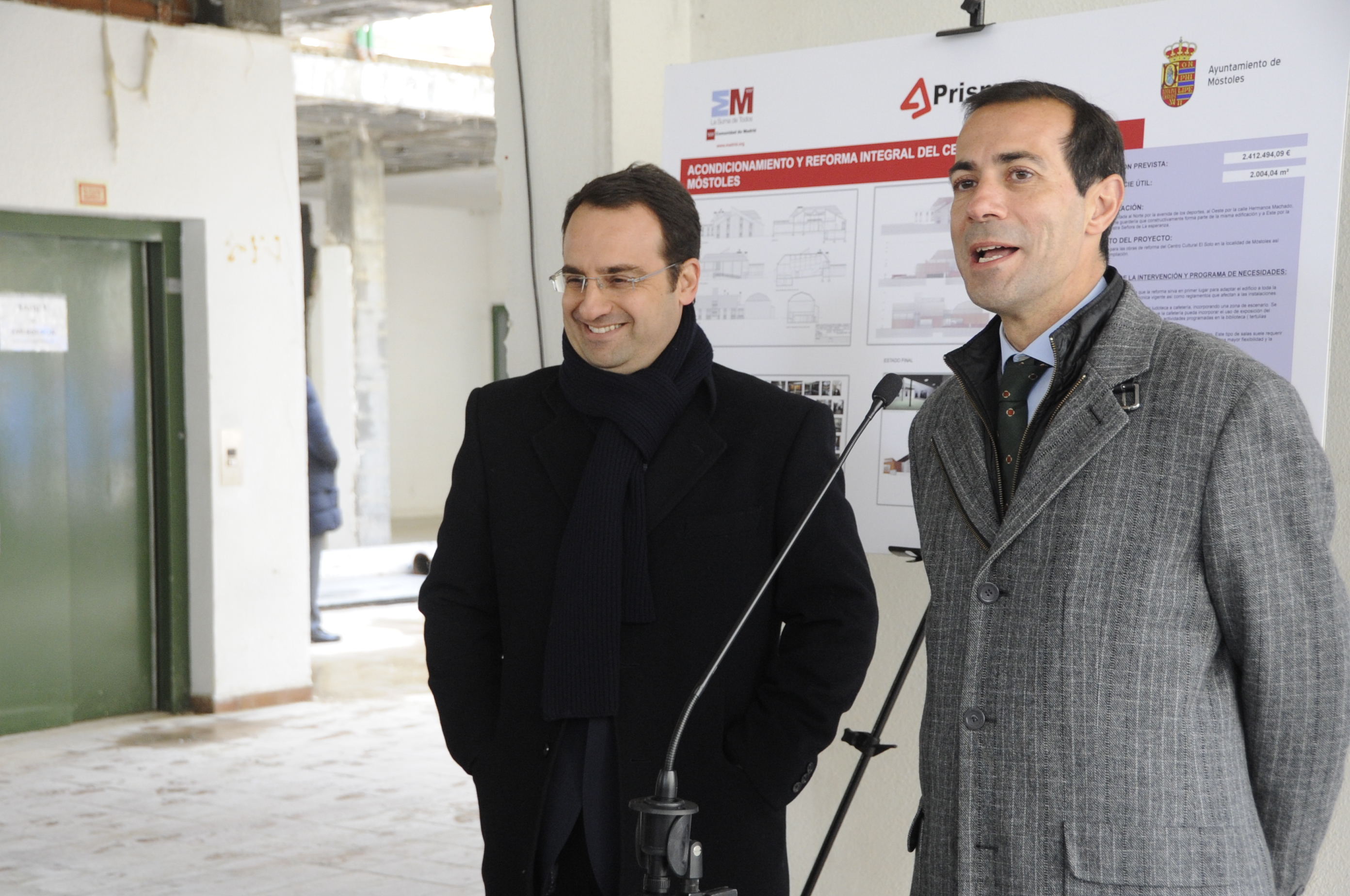 Visita obras rehabilitación Centro CSC El Soto 9