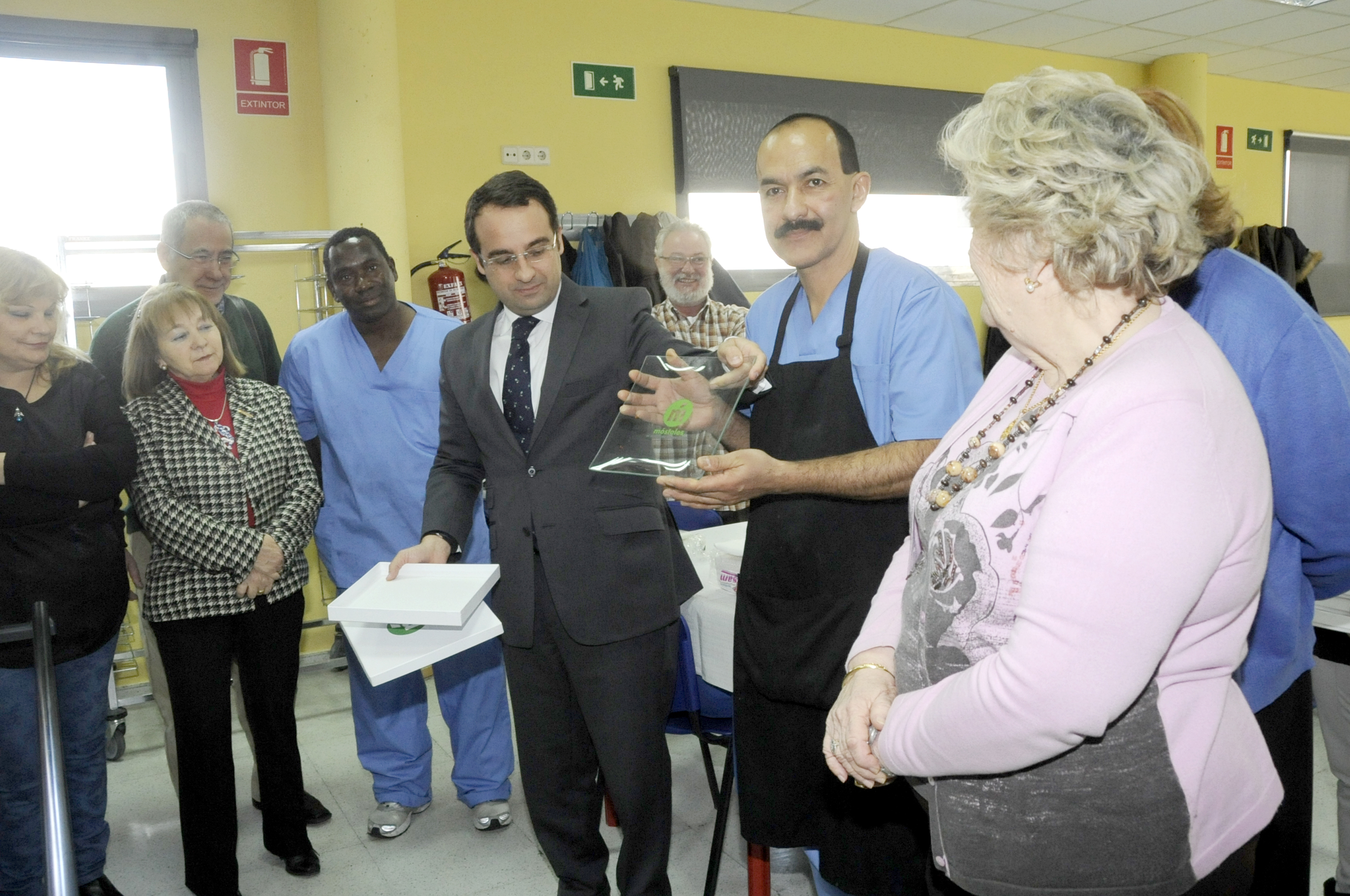 Visita Voluntarios Restaurante Municipal 2
