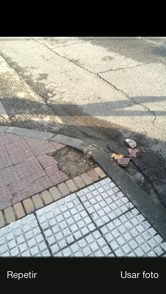 Captura Aplicación Móvil Incidencias 001