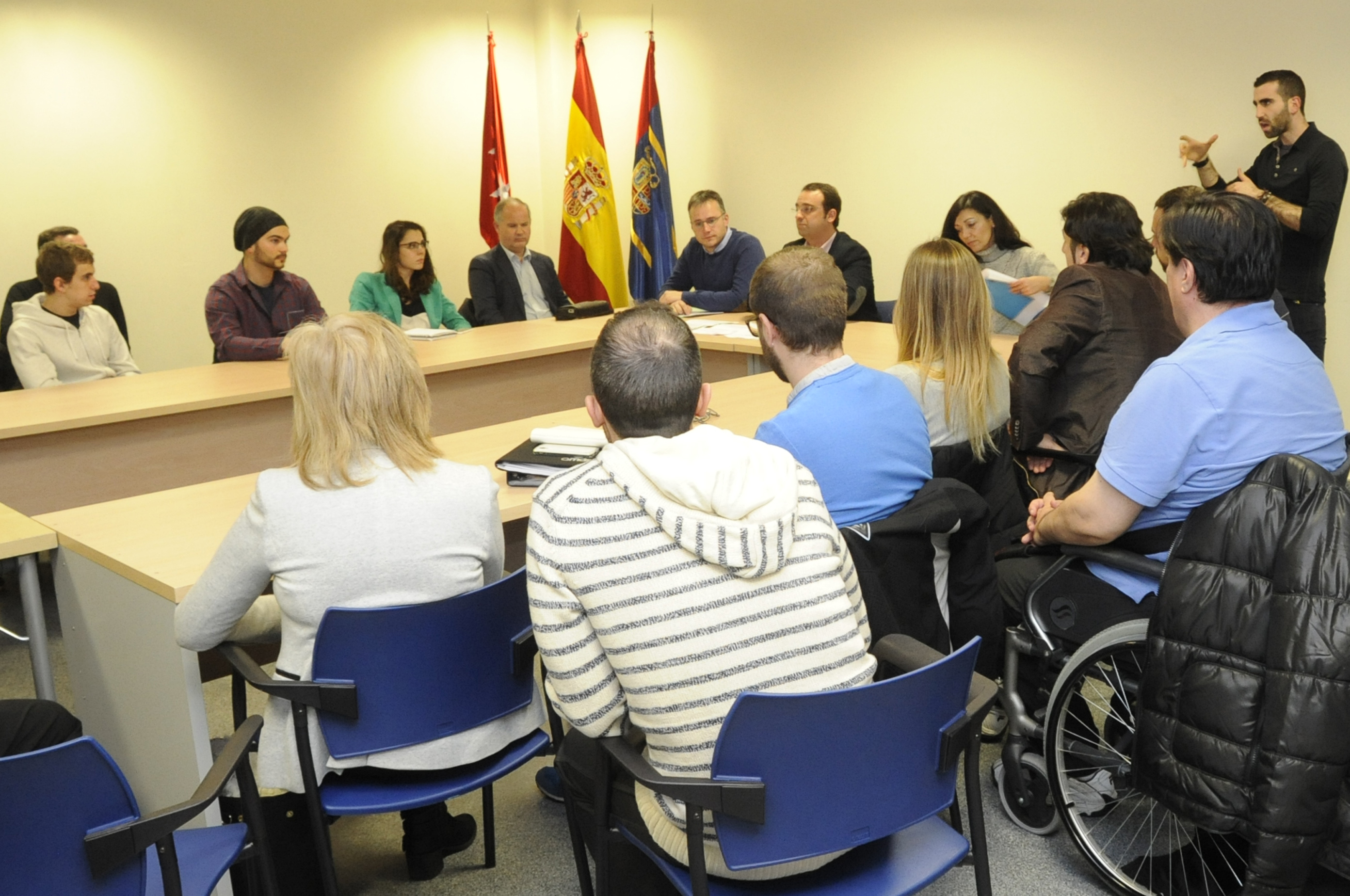 Reunión deportistas paraolimpicos 7